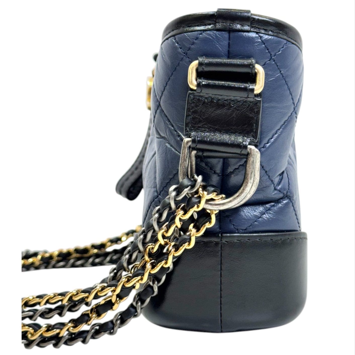 Chanel Chanel Gabrielle Small Navy/Black Bag