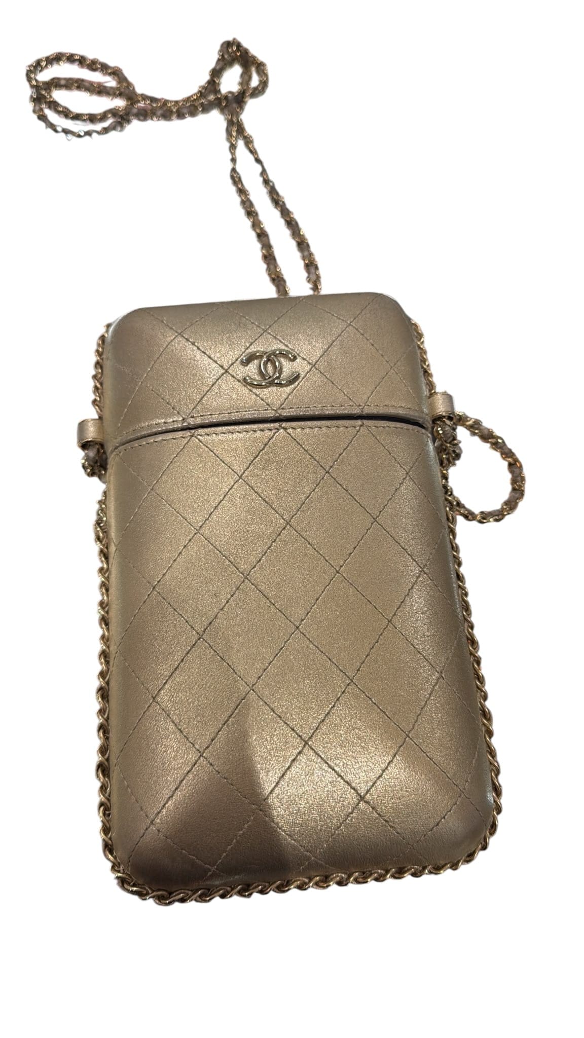 Chanel Chanel Gold Hardcase Bag