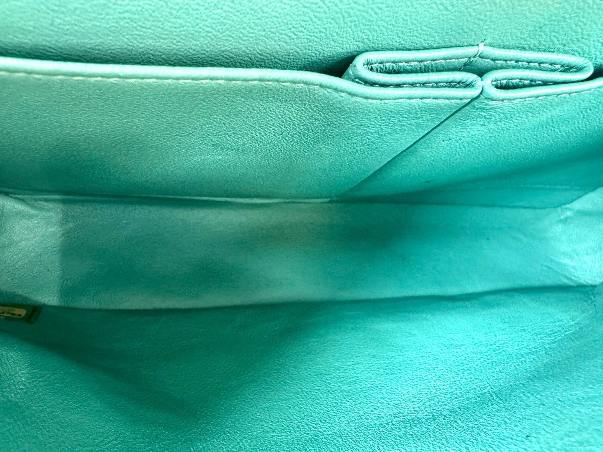 Chanel Chanel Green Classic Flap Medium Bag