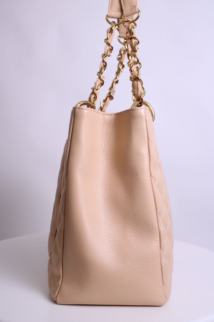 Chanel Chanel Handbag Beige Grand Shopper Tote