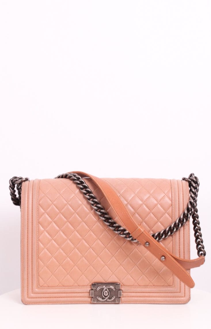 Chanel Chanel Large Boy Bag Nude Large