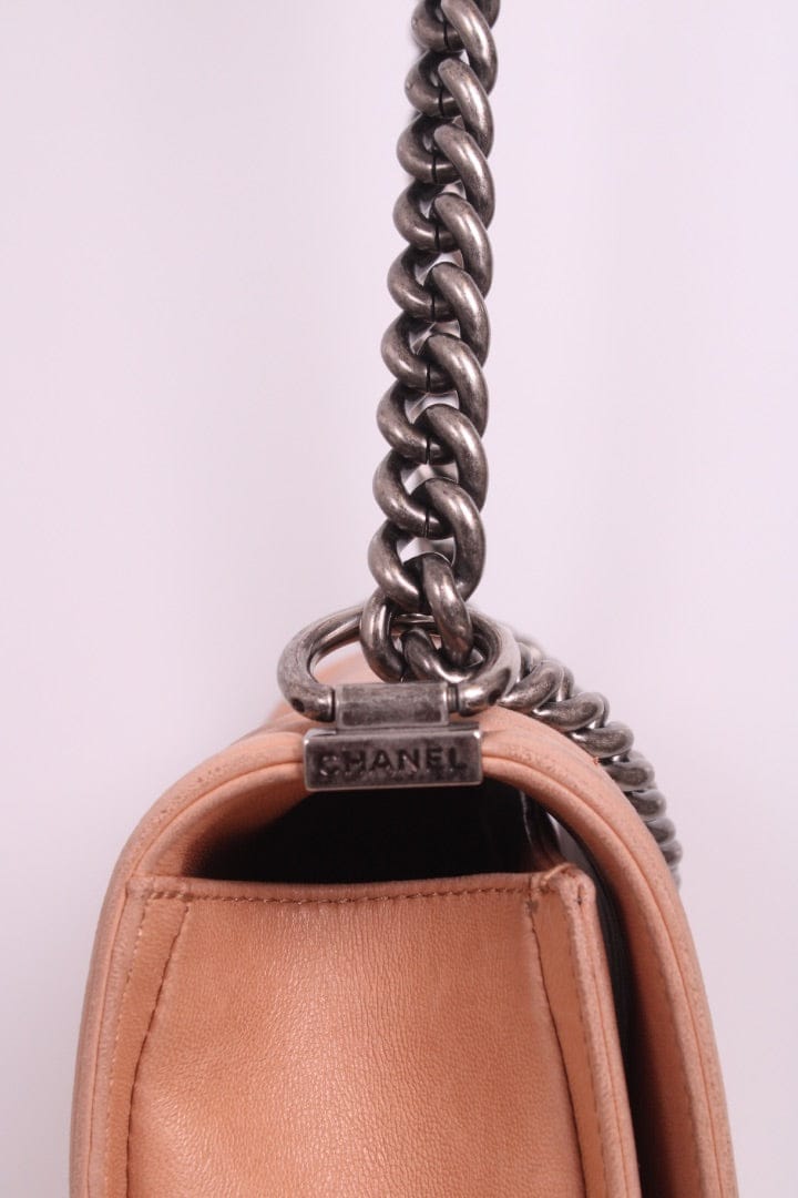 Chanel Chanel Large Boy Bag Nude Large