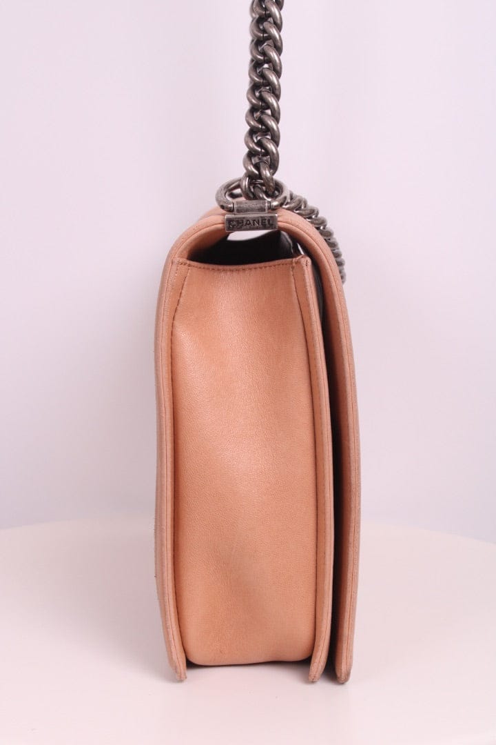 Chanel Chanel Large Boy Bag Nude Large