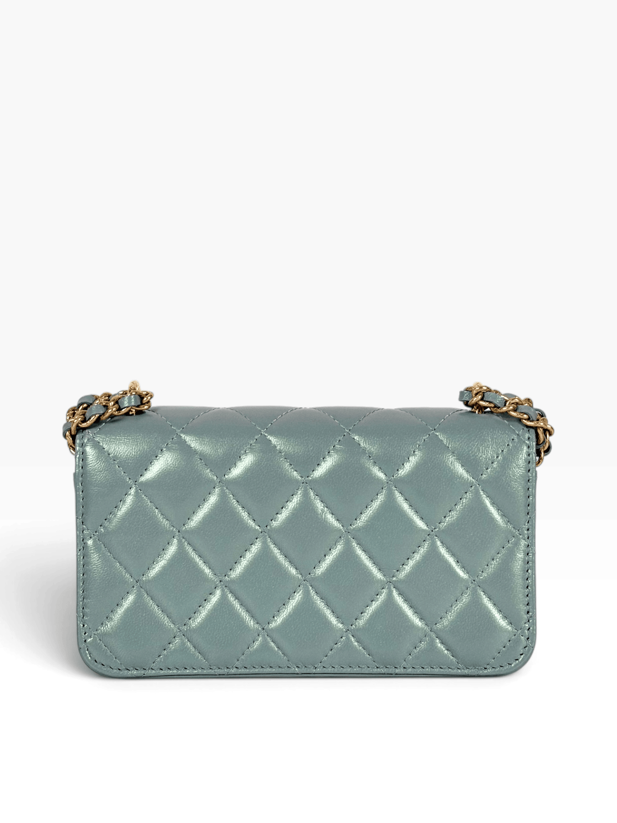 Chanel Chanel Light Green WOC Bag