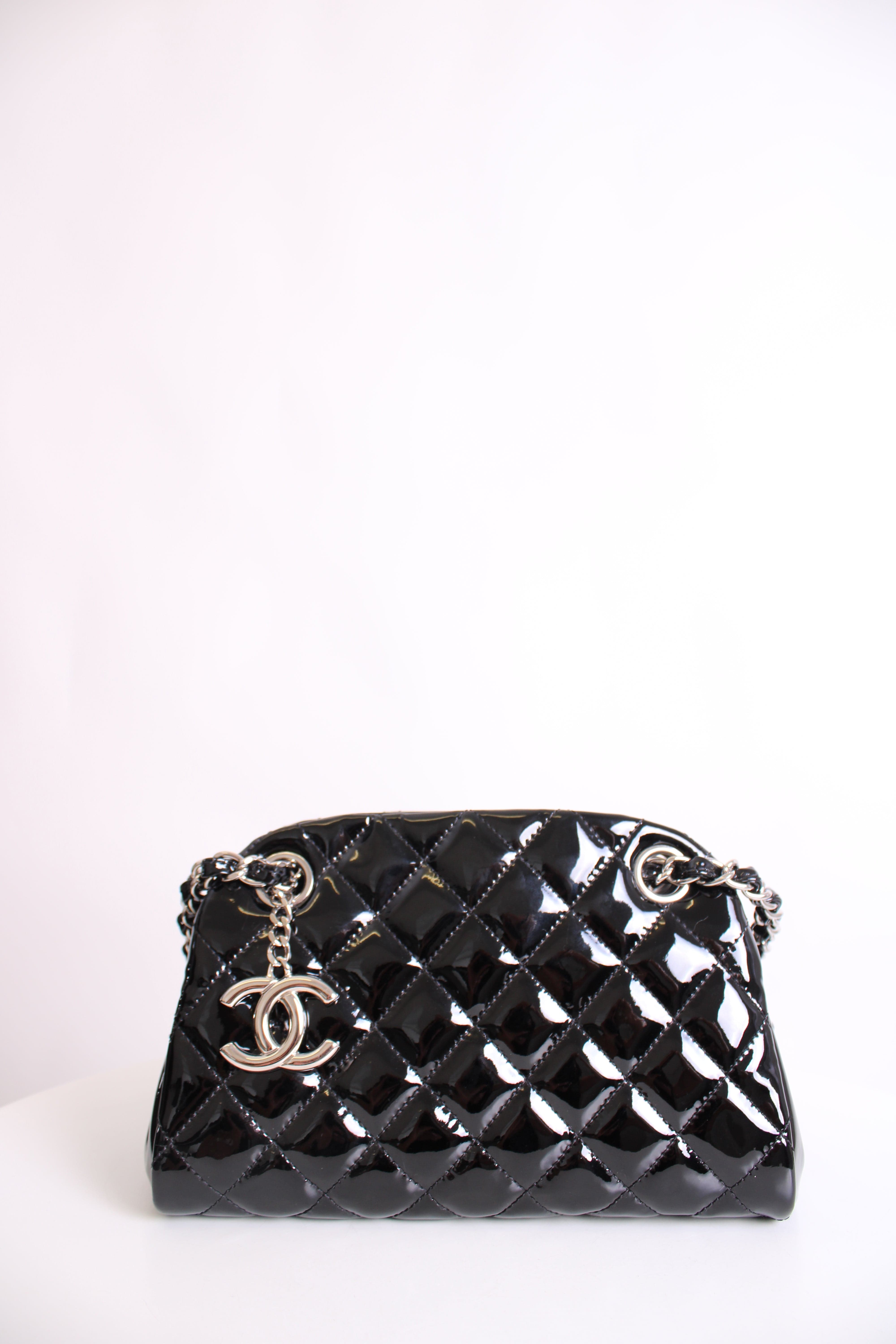 Chanel Chanel Madamoiselle Mini Black Patent