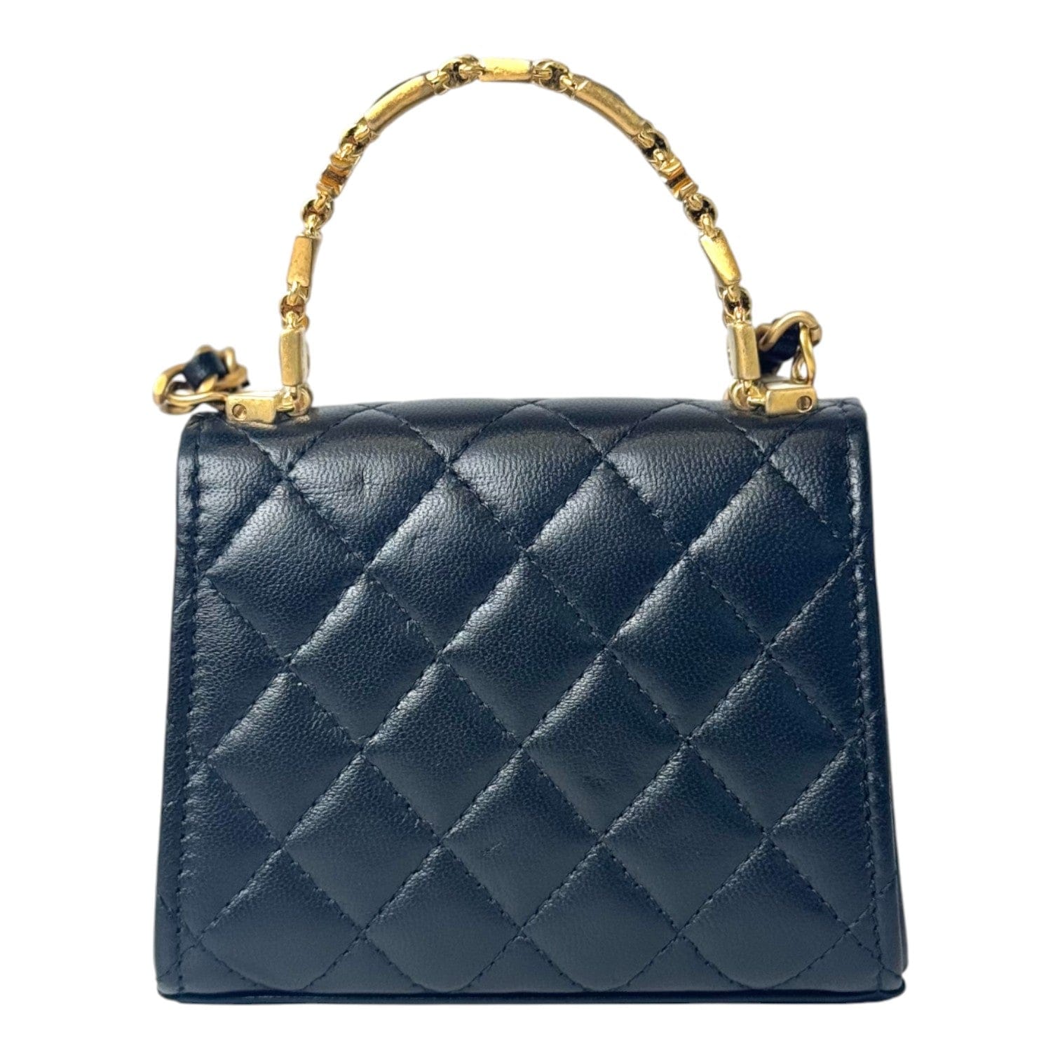 Chanel Chanel Mini Top Handle Lambskin Bag
