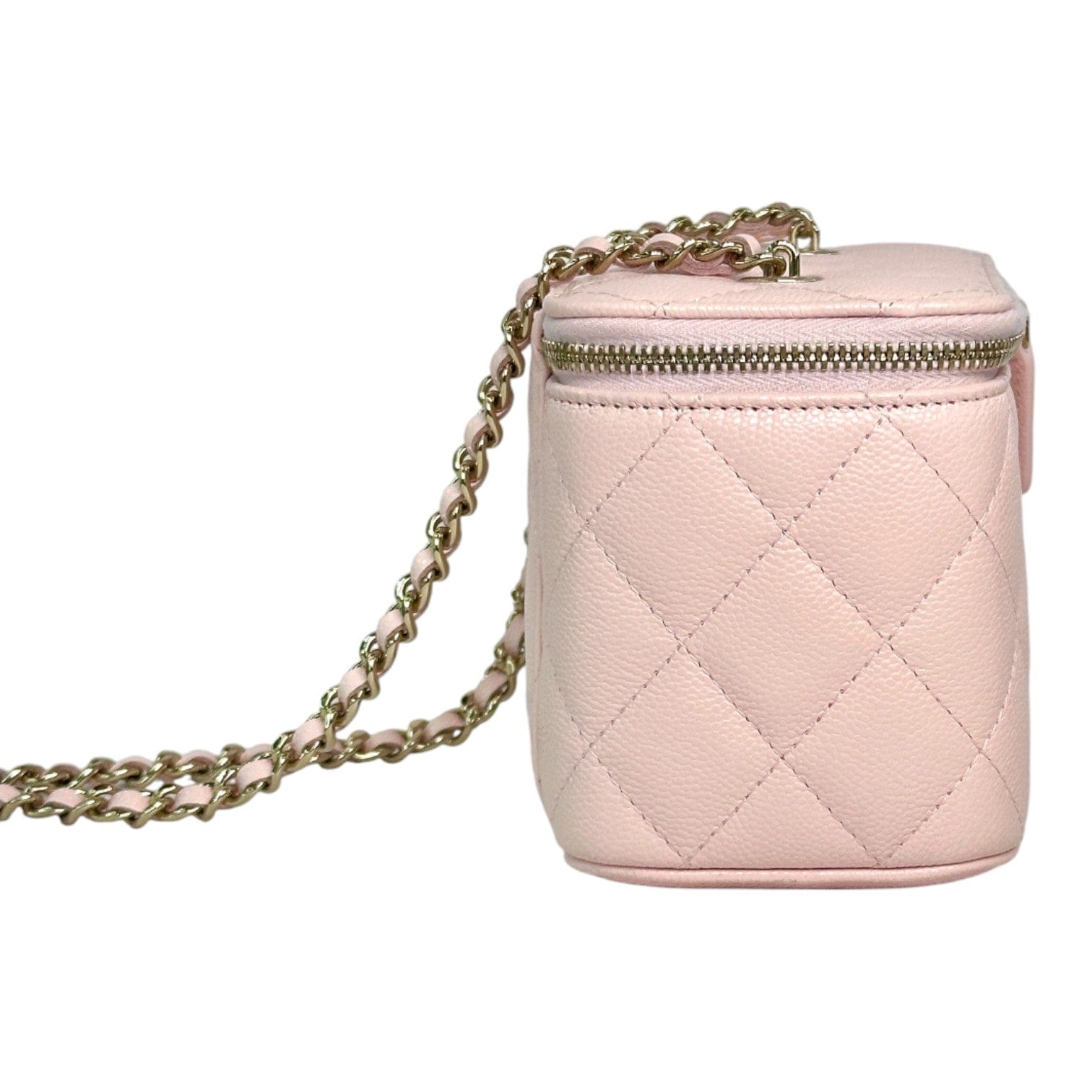 Chanel Chanel Mini Vanity Box Caviar Pink Bag