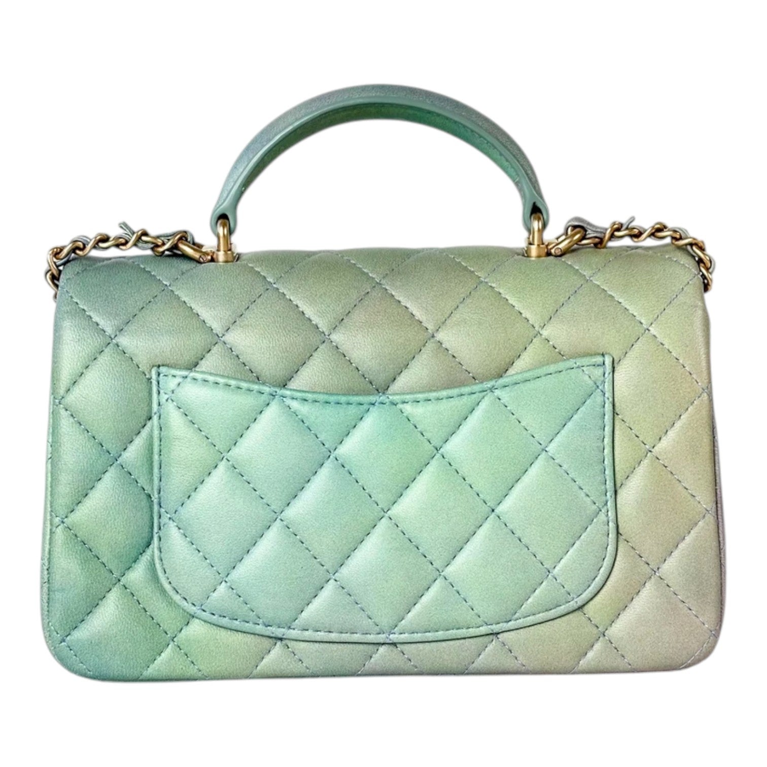 Chanel Chanel Ombre Mini Classic Flap Bag with Handle
