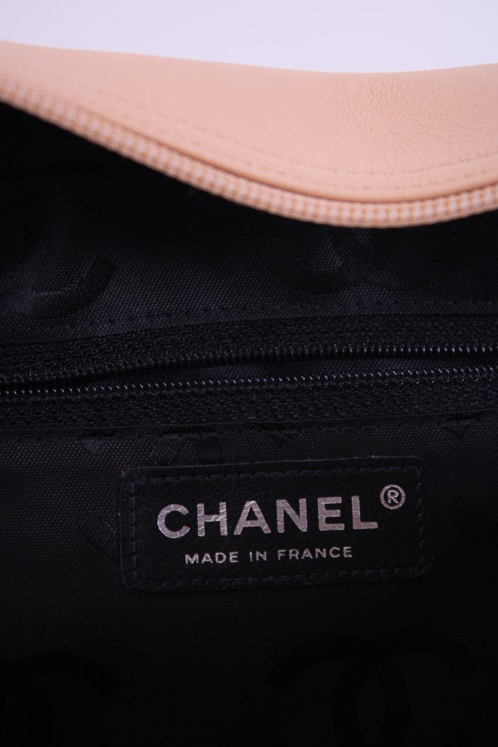 Chanel Chanel Quilted Cambon Bowler Bag Beige/ Black