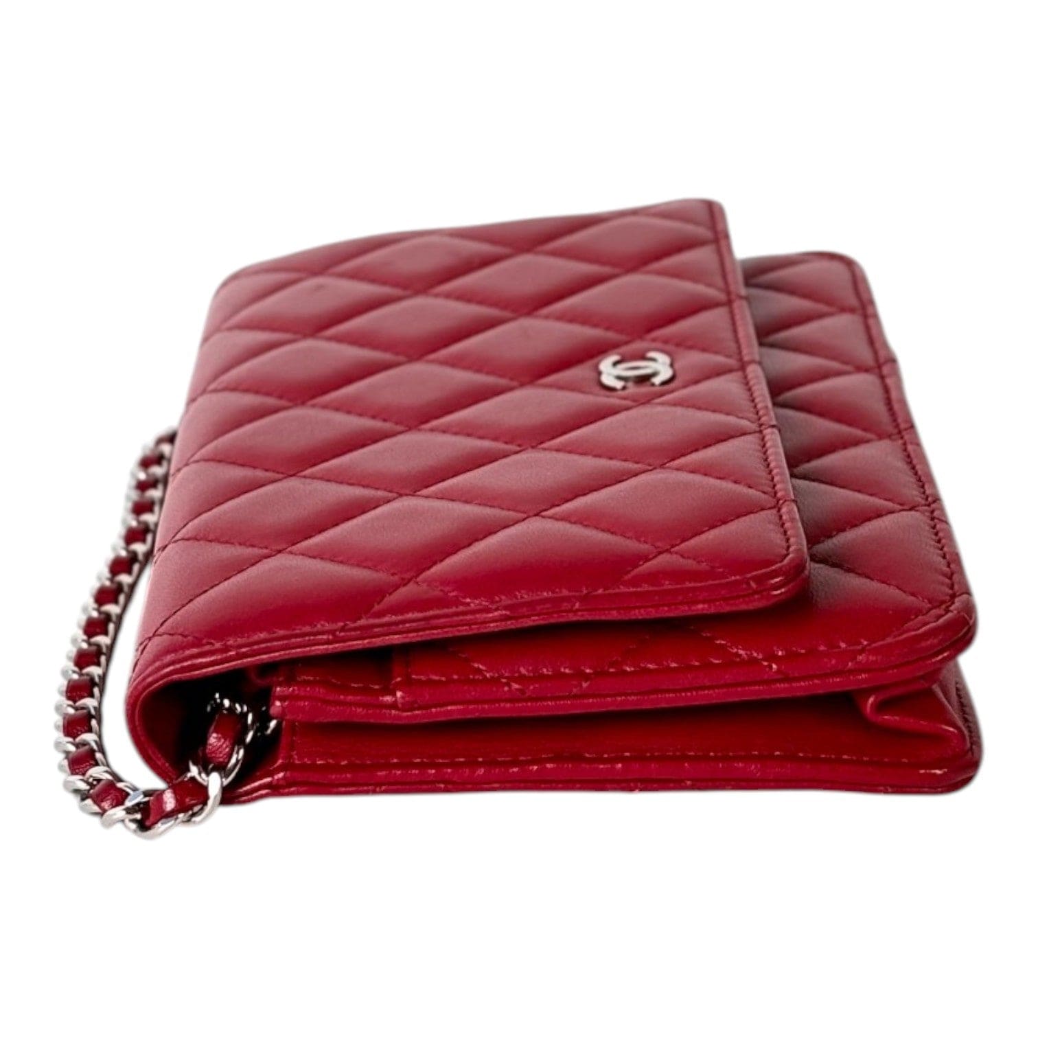 Chanel Chanel Red Classic Flap WOC Bag