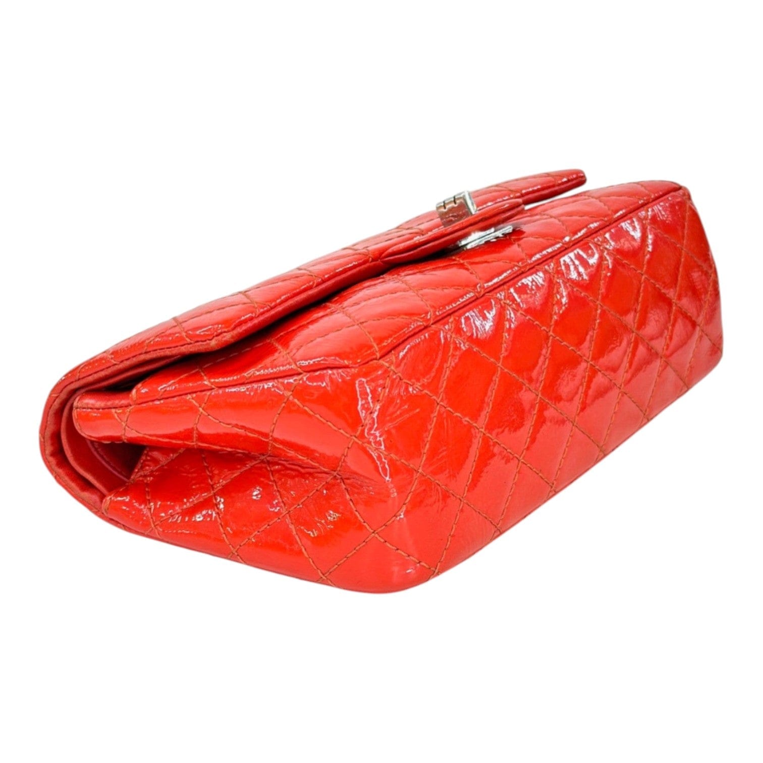 Chanel Chanel Small Red Patent 2.55 Reissue Bag