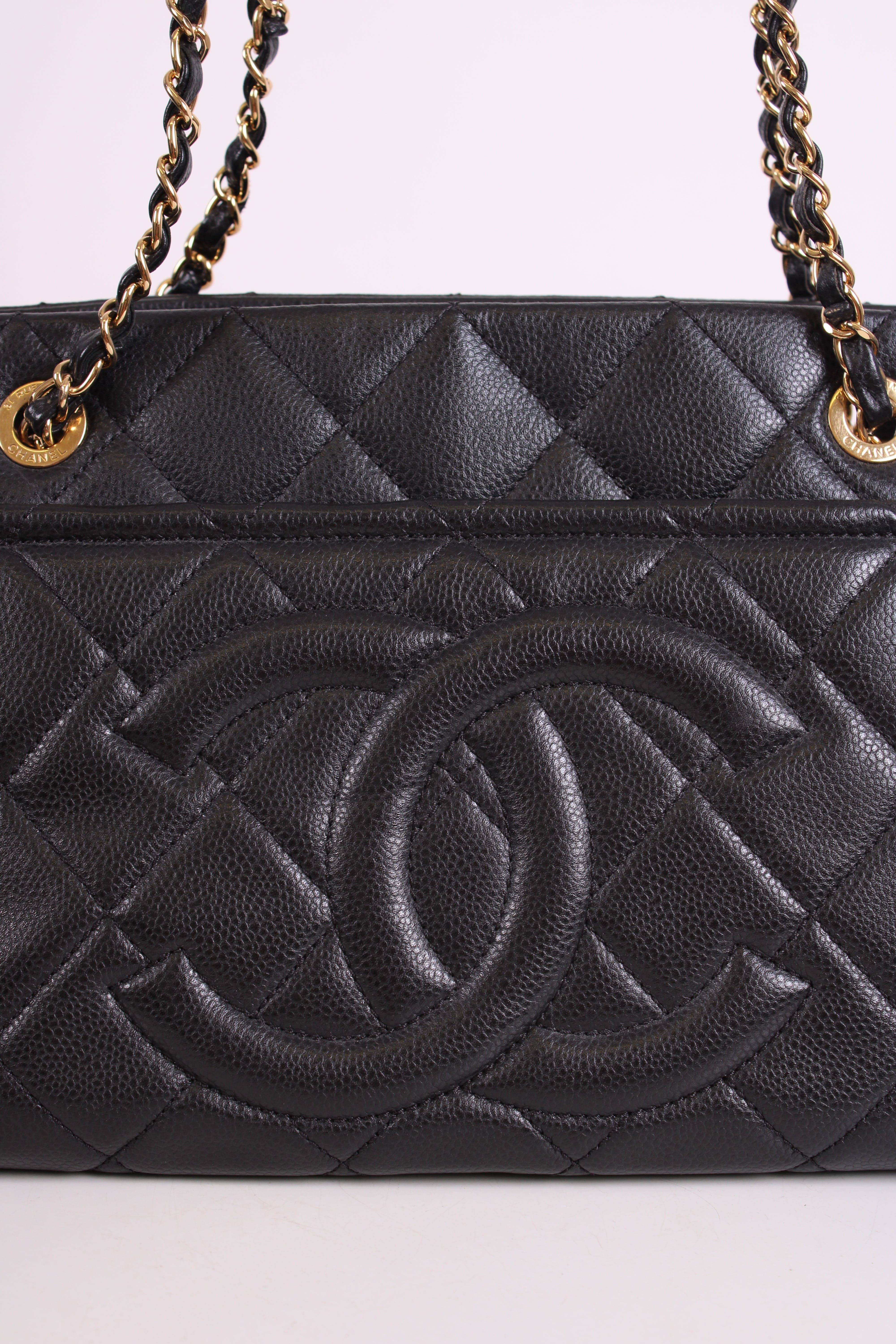 Chanel Chanel Timeless CC Caviar Tote Black