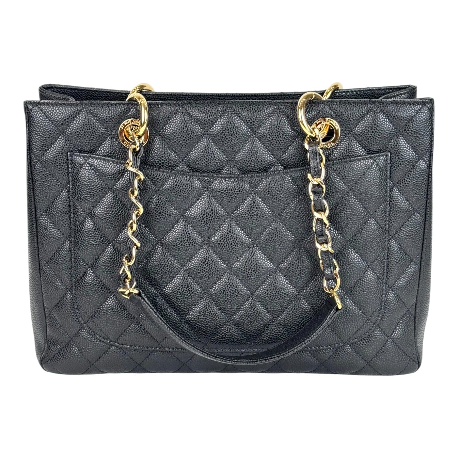 Chanel Chanel Tote GST Black Caviar with Gold Hardware