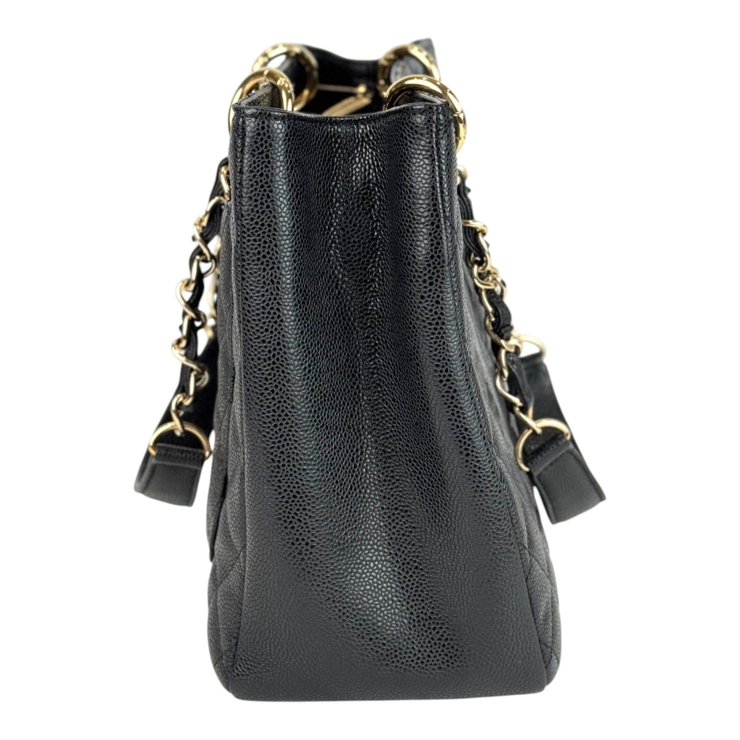 Chanel Chanel Tote GST Black Caviar with Gold Hardware