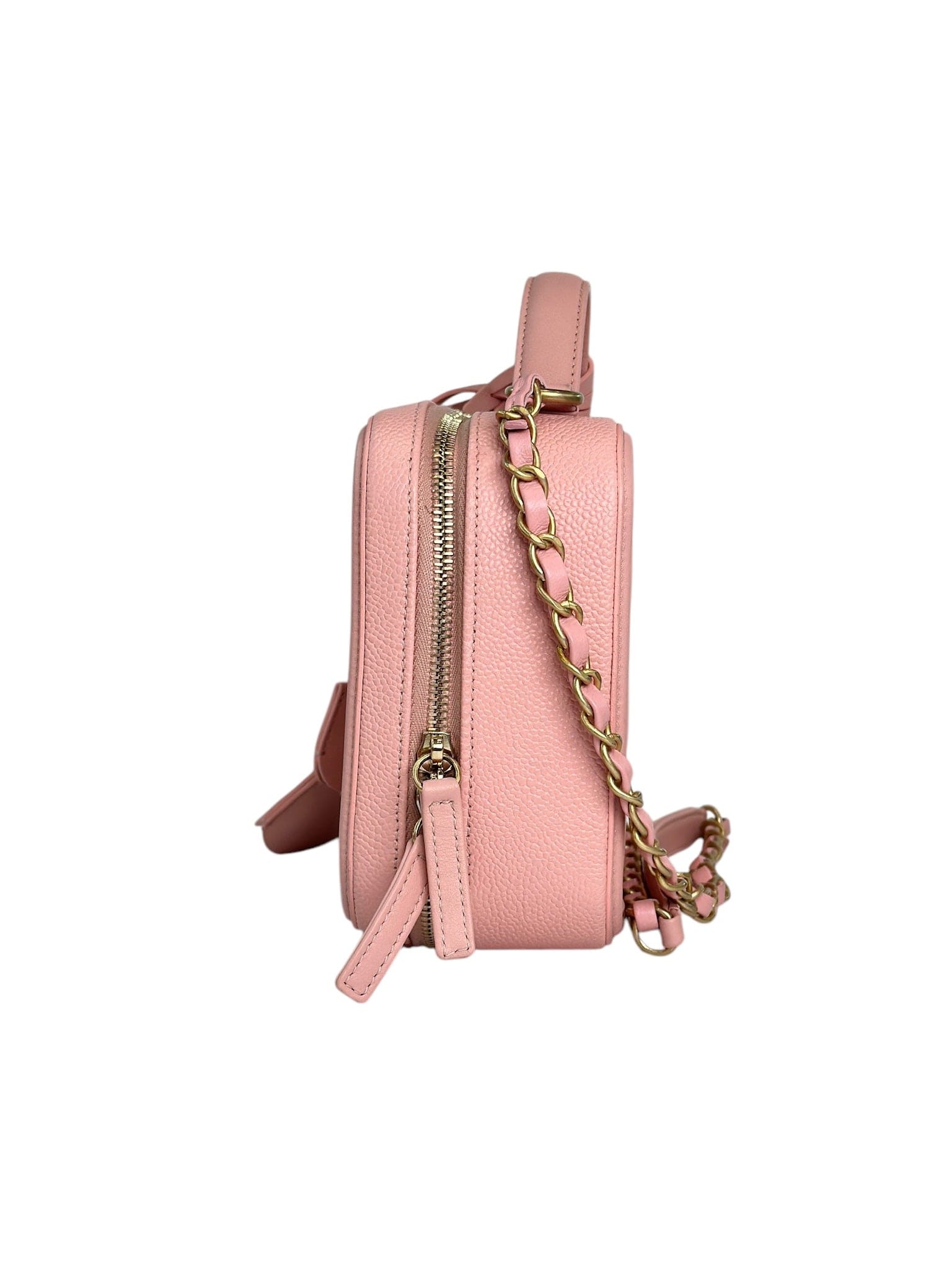 Chanel Chanel Vanity Box Camera Bag Pink Caviar