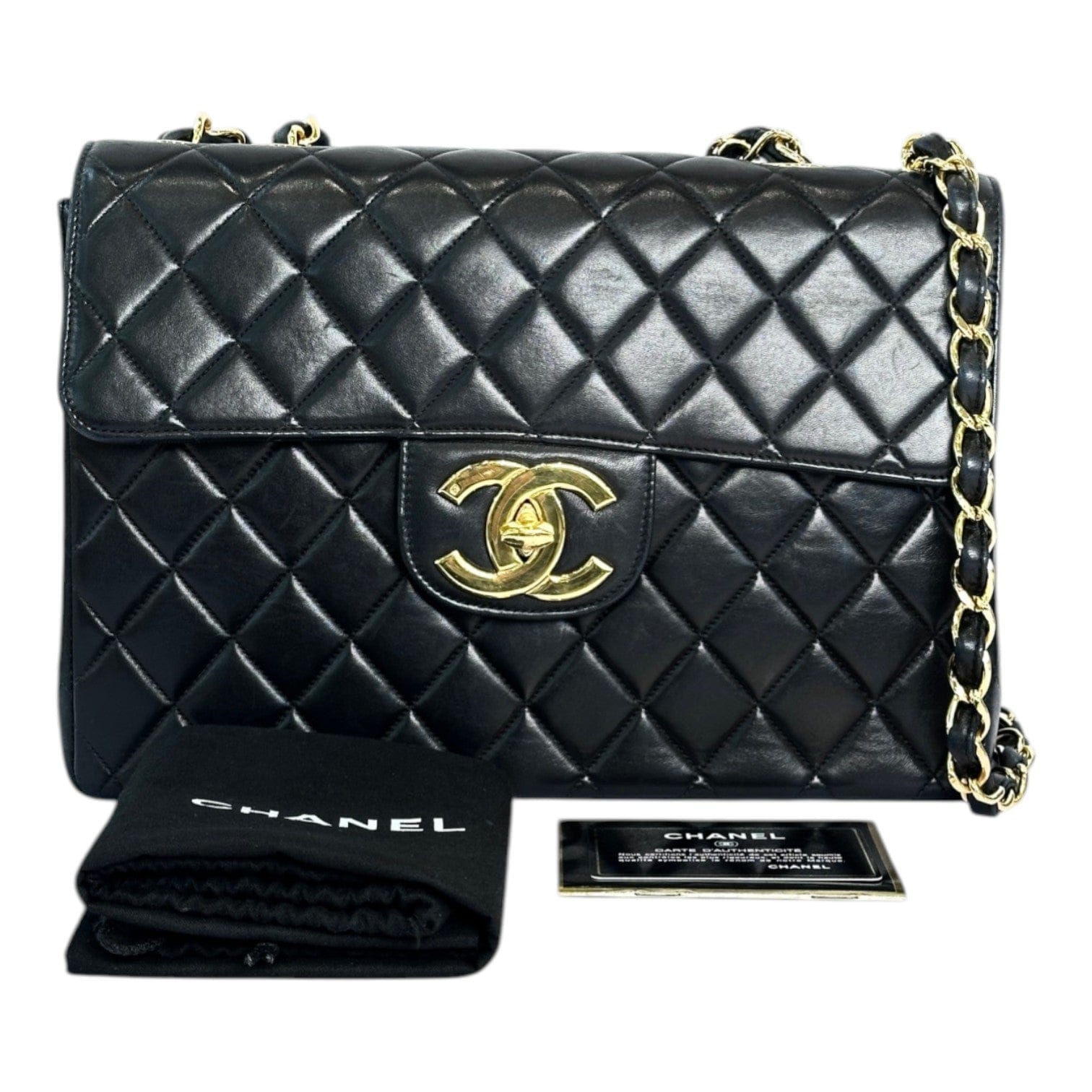 Chanel Chanel Vintage Classic Flap Jumbo Bag
