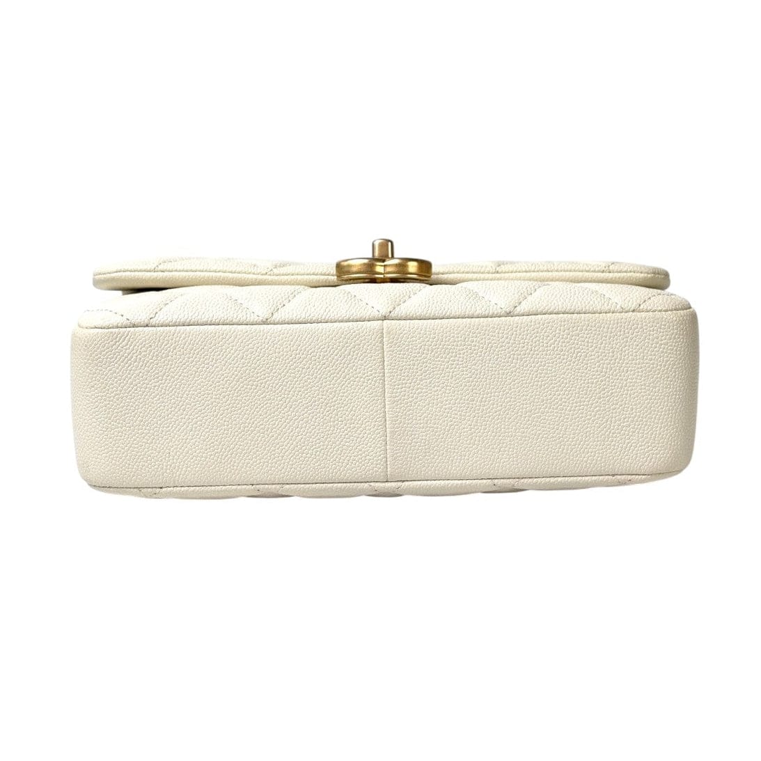 Chanel Chanel White Leather Chain Bag