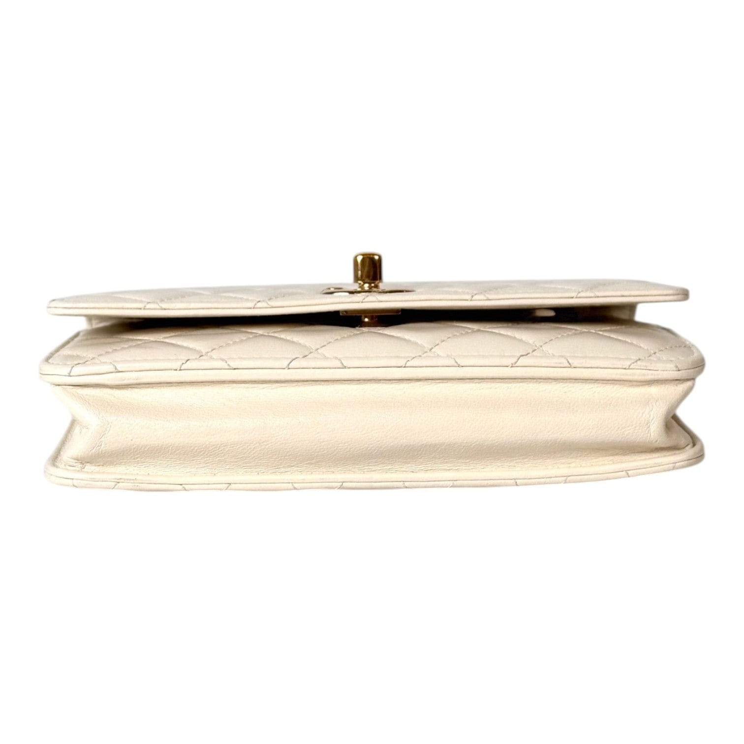 Chanel Chanel White Trendy WOC Bag in Lambskin