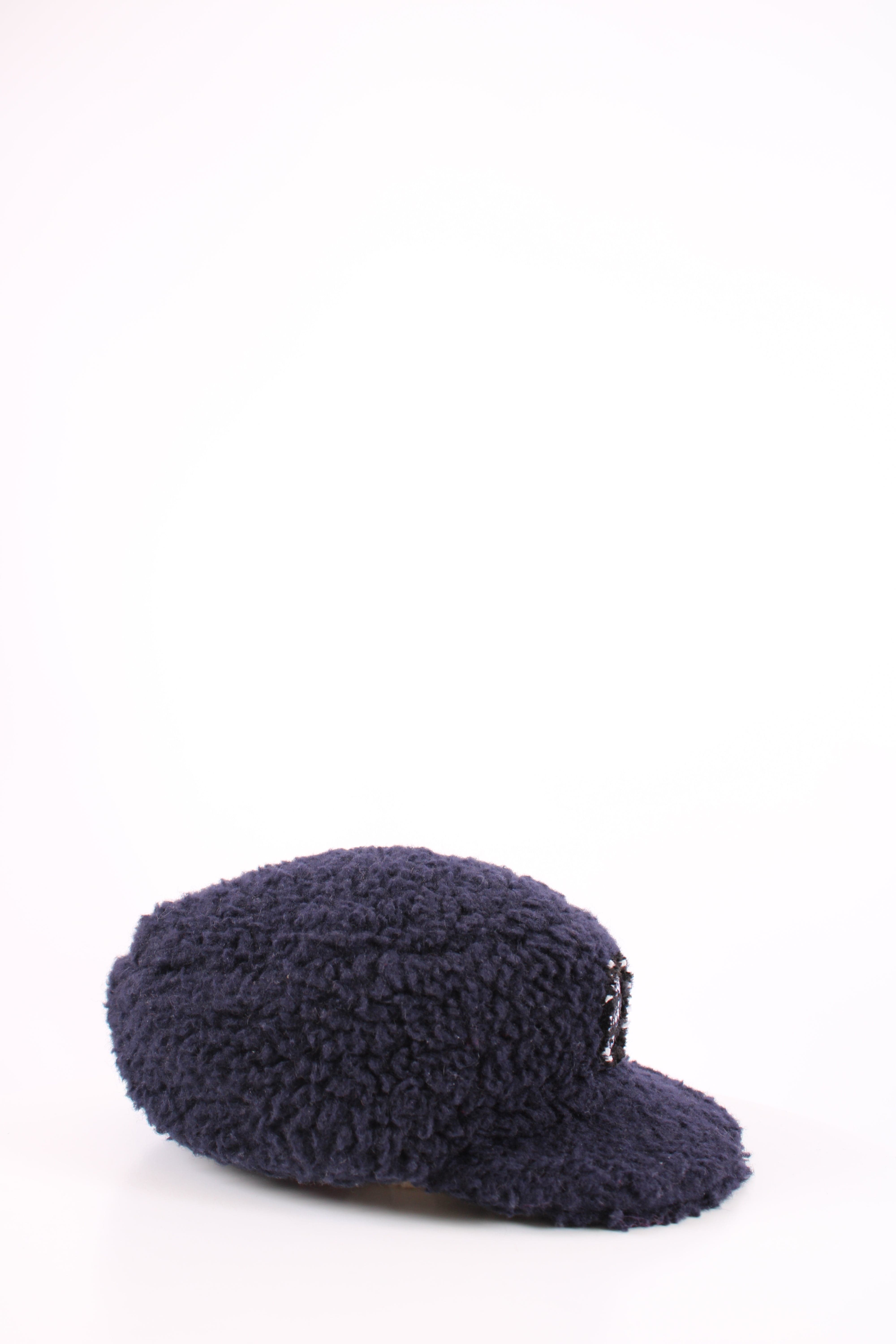 Chanel Chanel Teddy Coco Neige Hat Navy