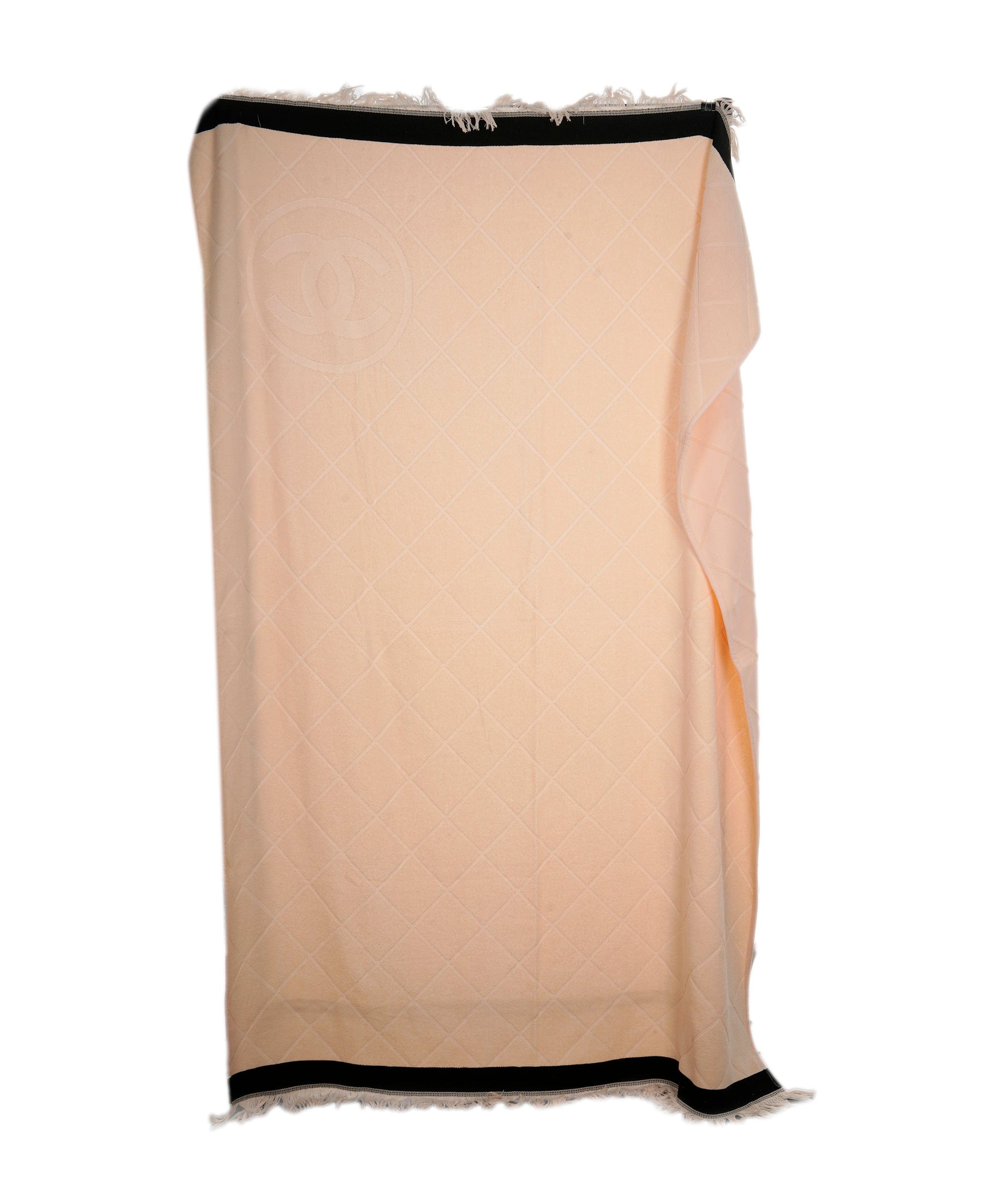 Chanel Chanel Salmon Terrycloth Beach Towel AKL0036