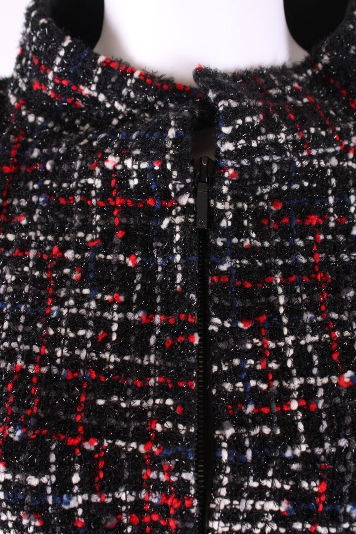 Chanel Chanel 2017 Tweed Jacket Black Glitter Tweed 12