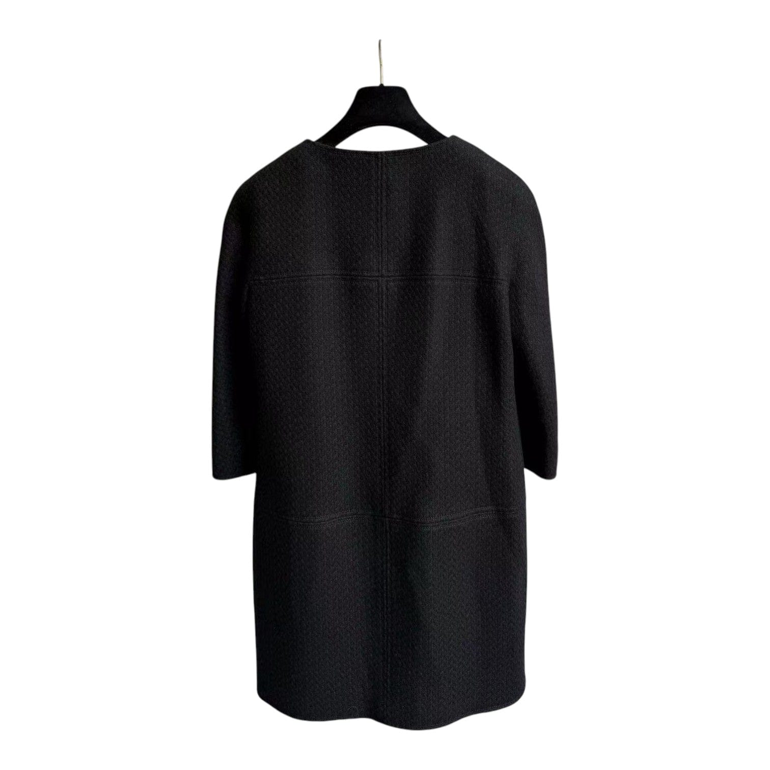 Chanel Chanel Black Tweed Jacket #38