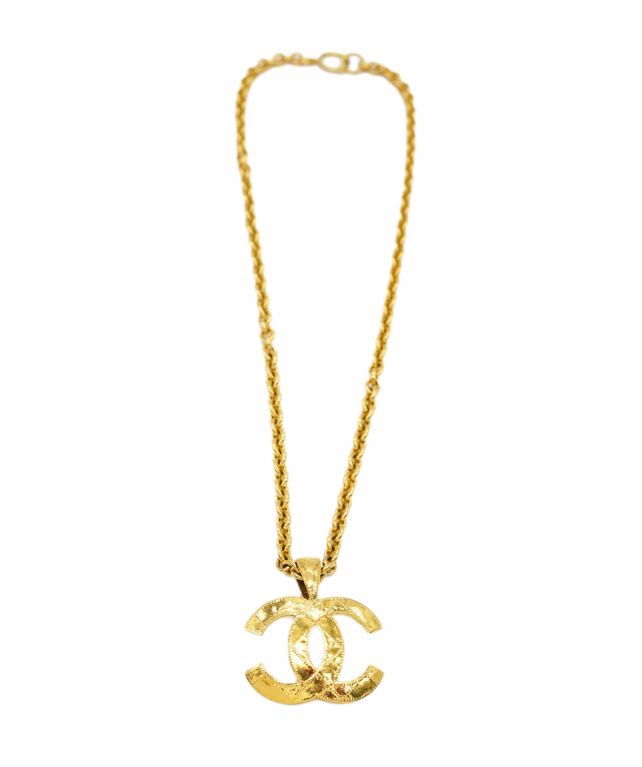 Chanel CHANEL CC MATELASSE CHAIN NECKLACE XL ALC2092