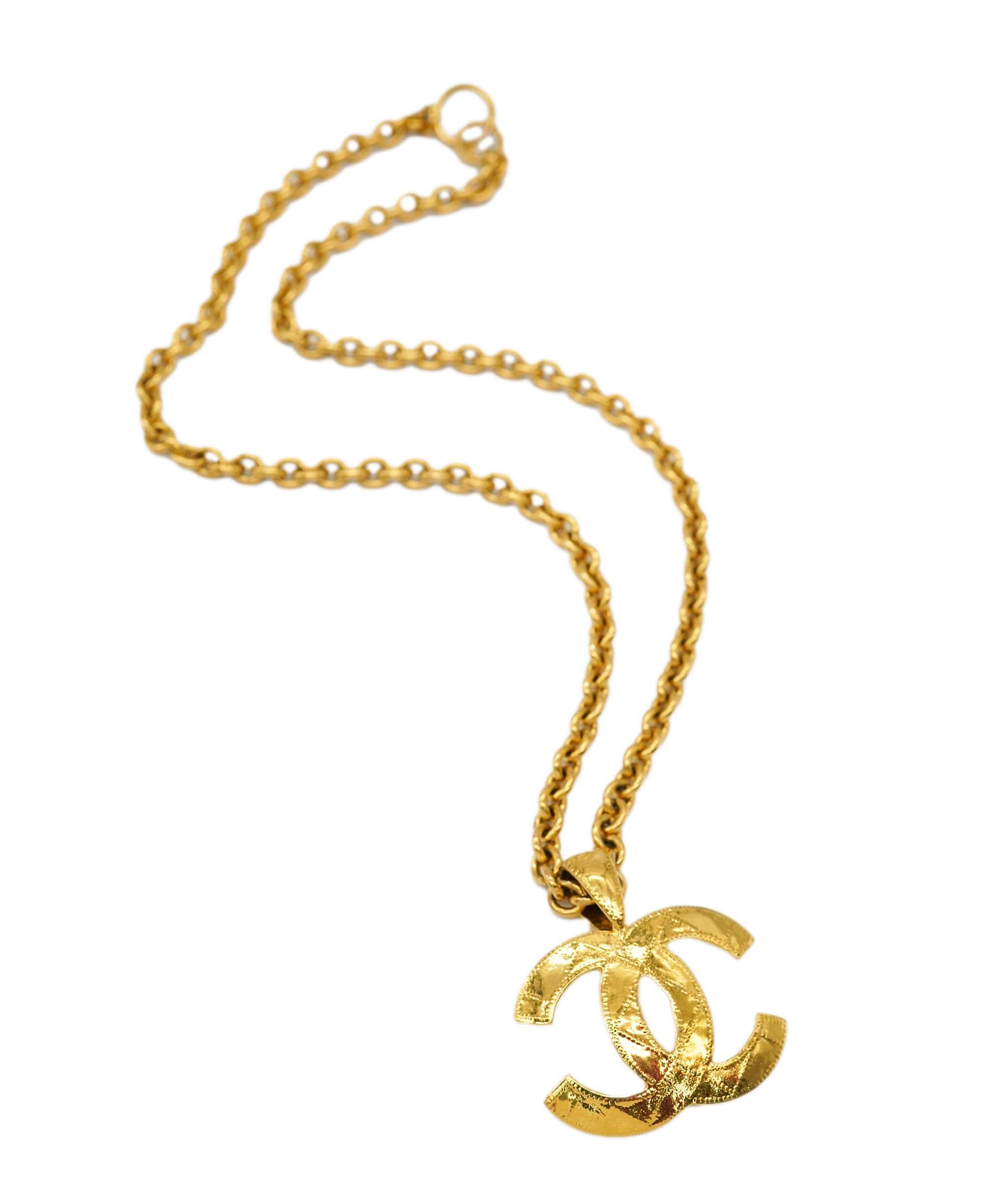 Chanel CHANEL CC MATELASSE CHAIN NECKLACE XL ALC2092