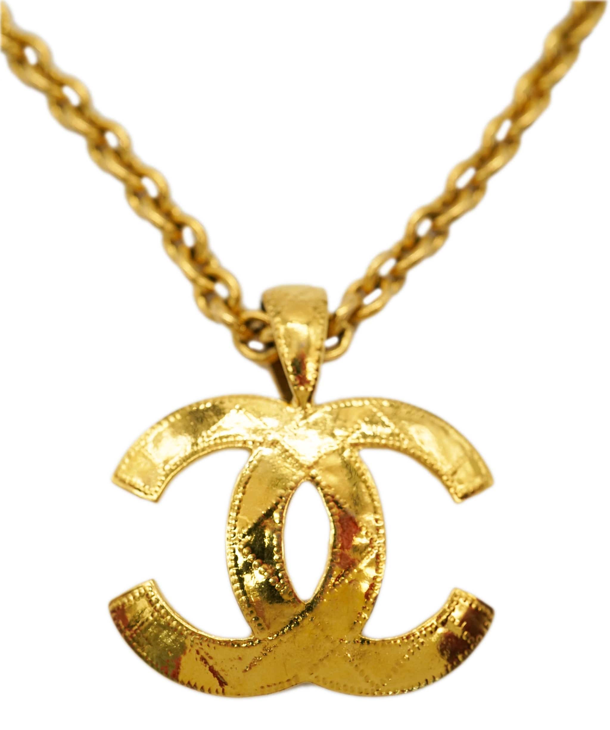 Chanel CHANEL CC MATELASSE CHAIN NECKLACE XL ALC2092