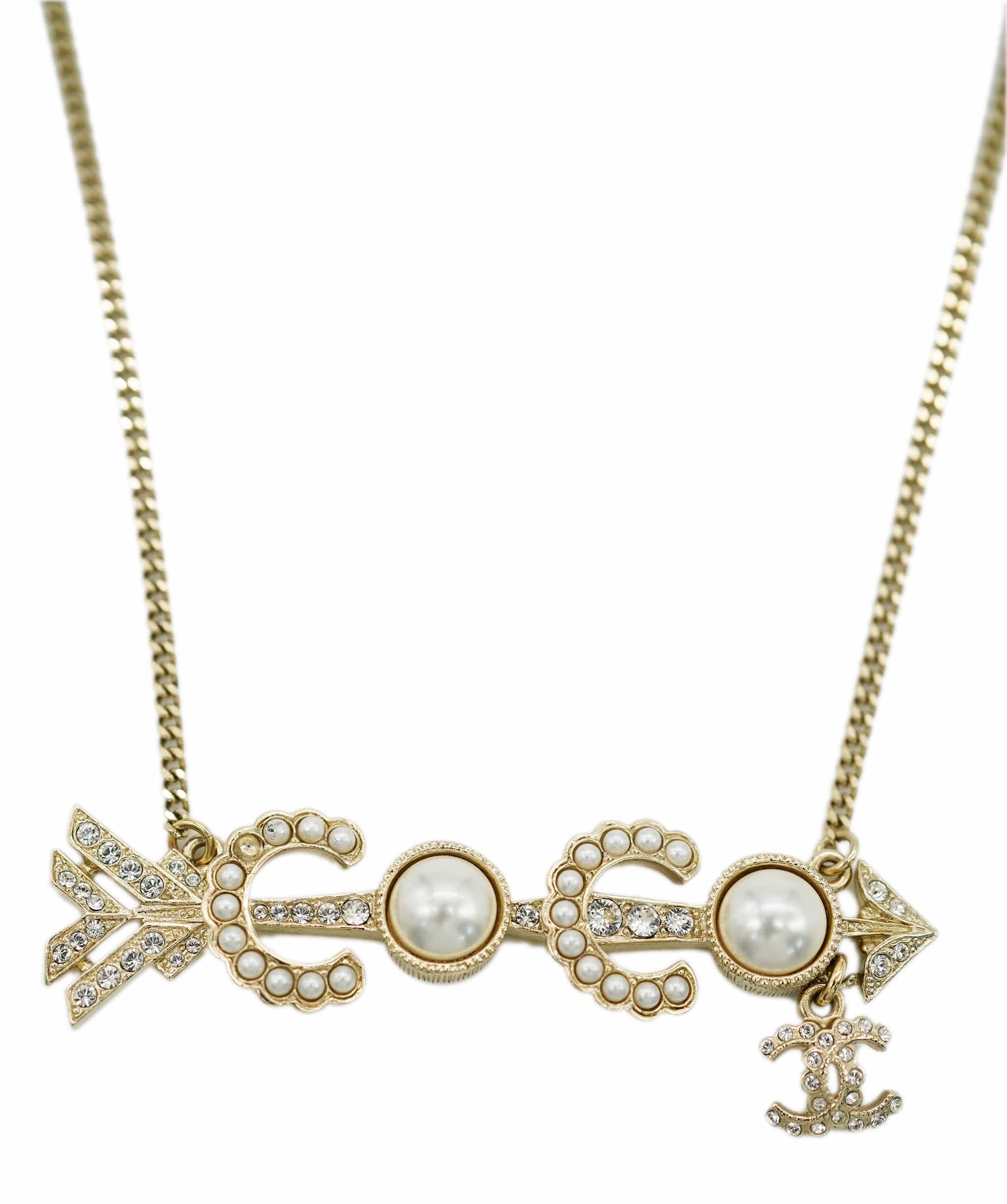 Chanel Chanel COCO Arrow Necklace ABL0041