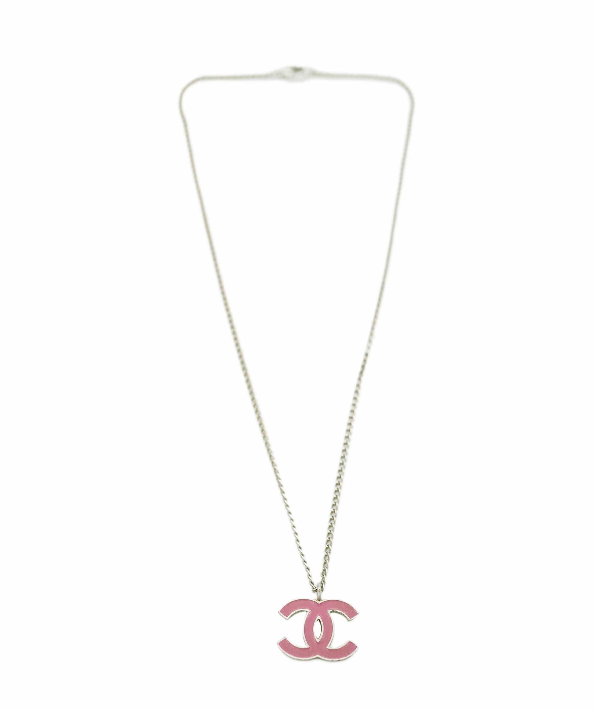 Chanel CHANEL Cocomark Necklace Pink 04P DBXS2179