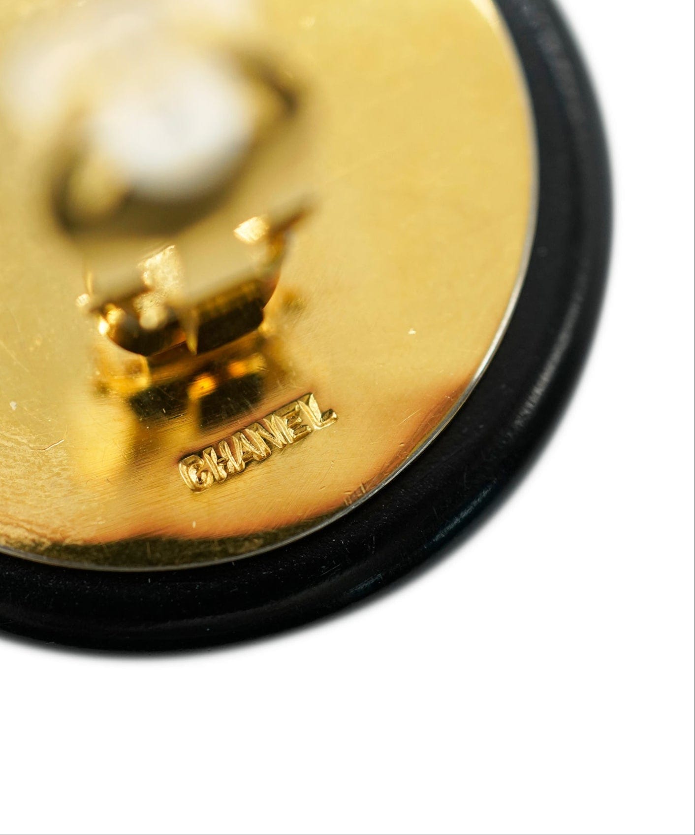 Chanel CHANEL Cocomark Round Earrings DBXS3558