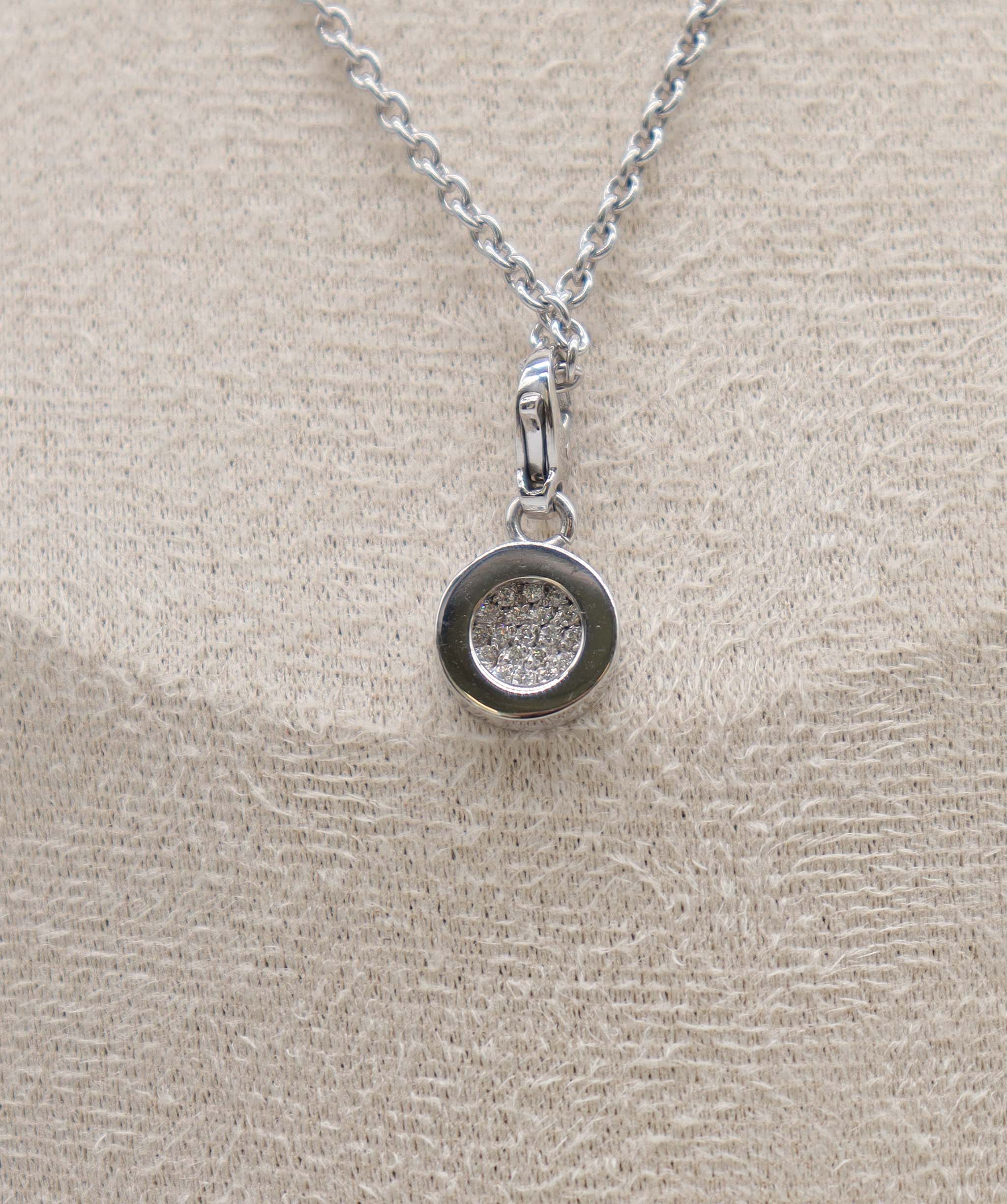 Chanel CHANEL Diamond Necklace 18K White Gold 750 90270035 DXBS3903