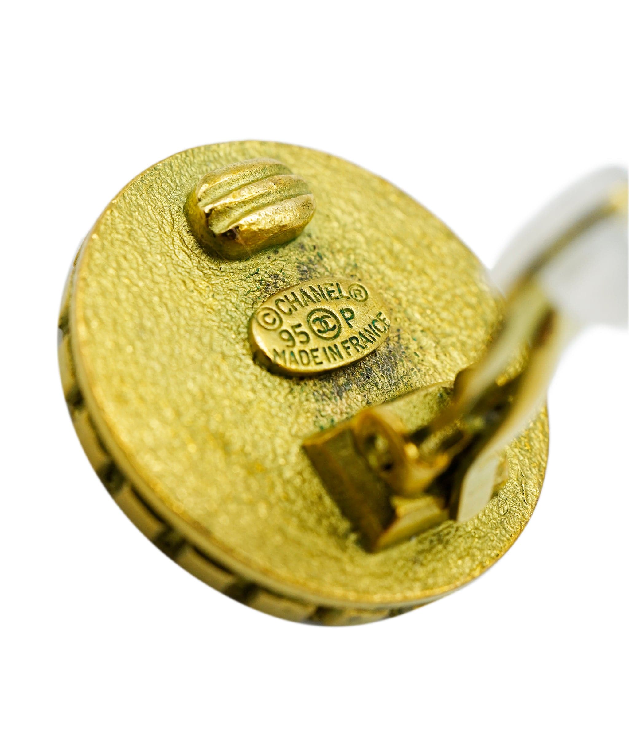 Chanel Chanel Vintage Clip on Earrings ALC2264