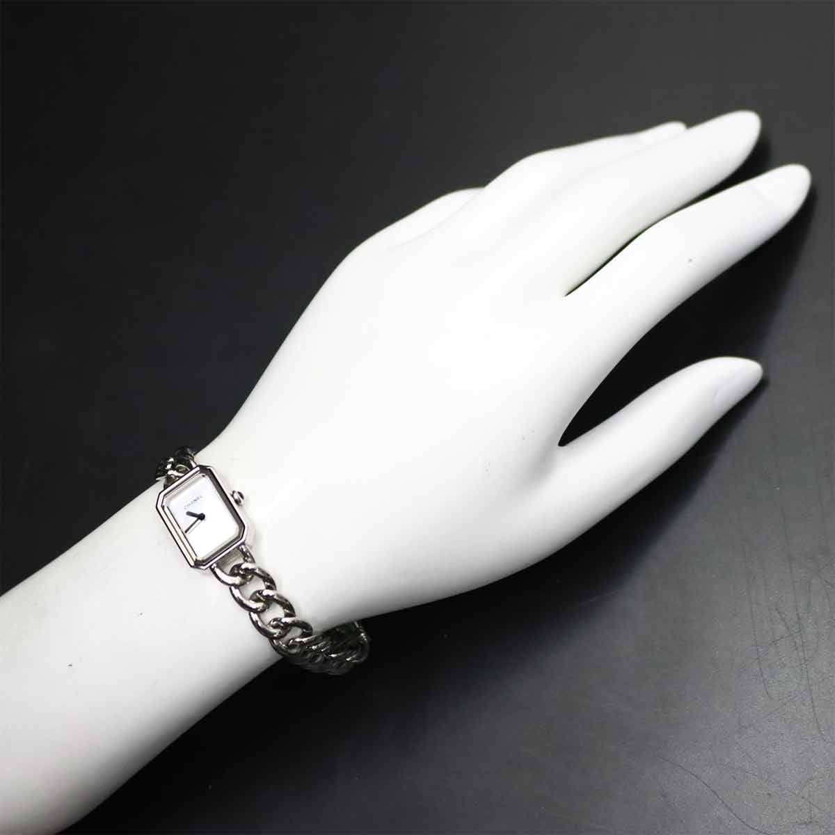 CHANEL CHANEL Premiere 22mm H3249 Quartz White Shell Dial Ladies Watch 90312968