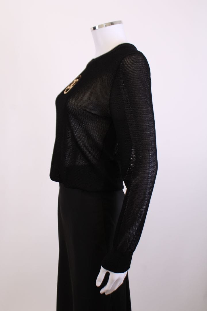 Chanel Chanel Mesh Knit Black 8