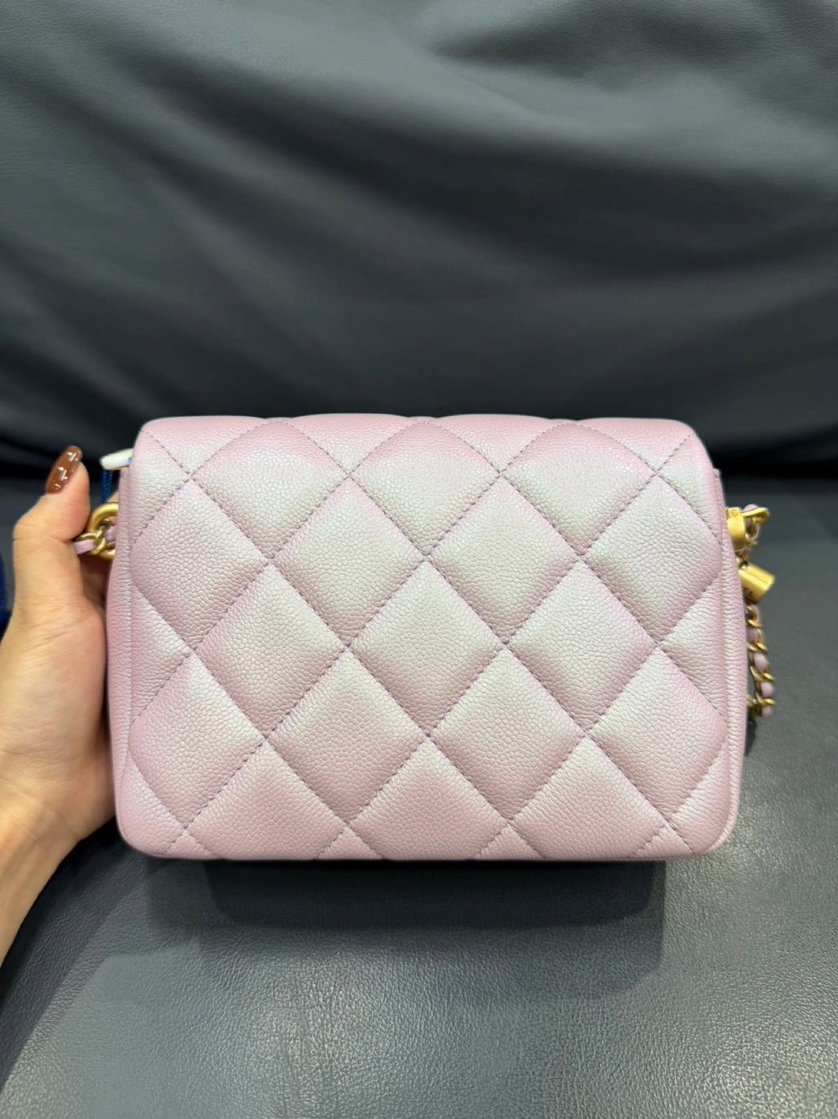 Chanel Chanel My Perfect Mini Flap - Purple / Pink Iridescent
