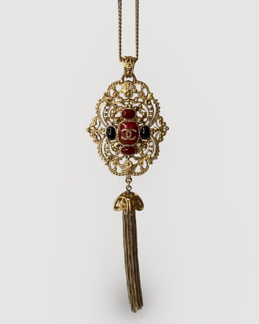 Chanel Gold Chanel Necklace