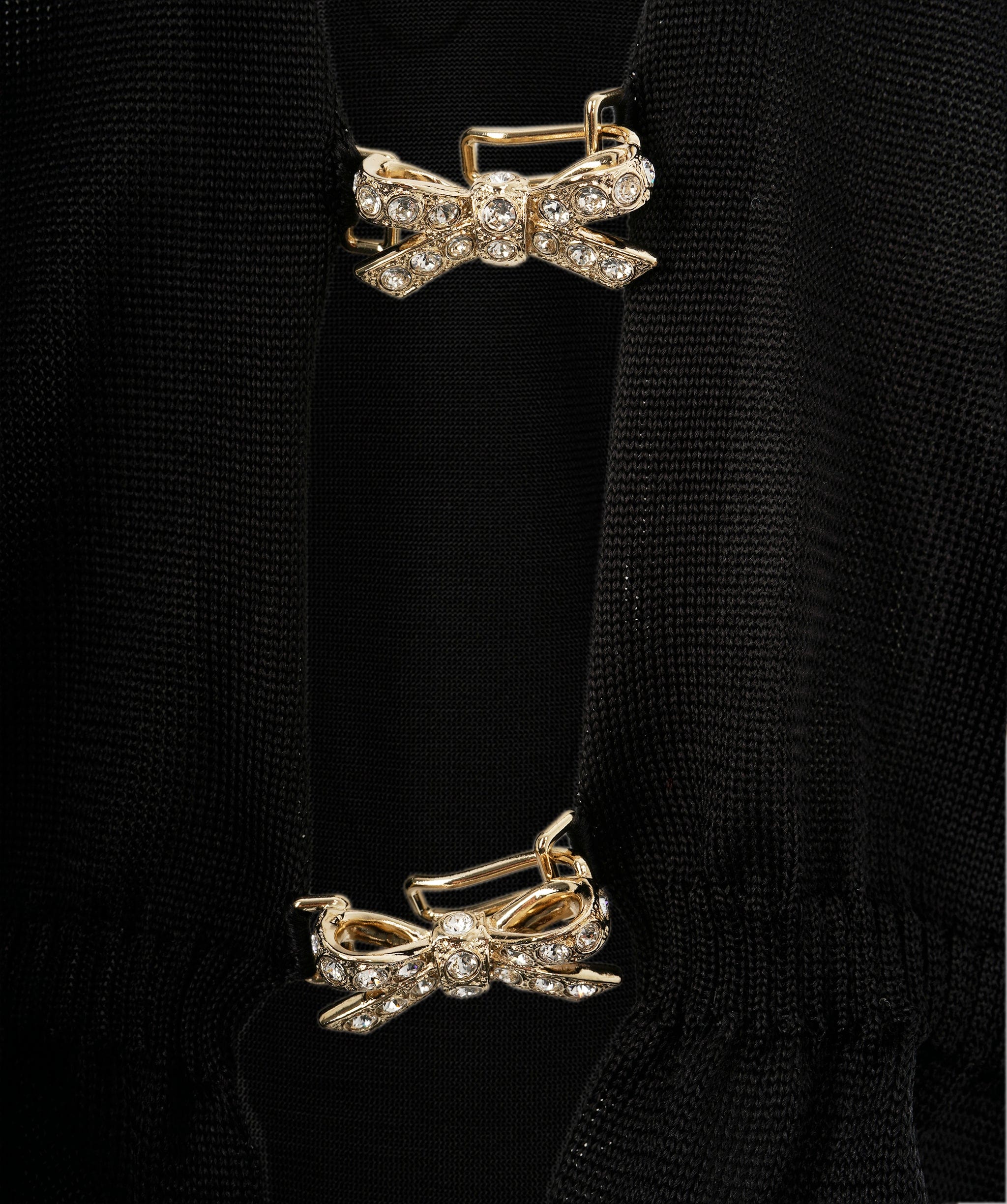 Chanel Super Rare Chanel Bow Diamonte CC Cardigan ALL0767
