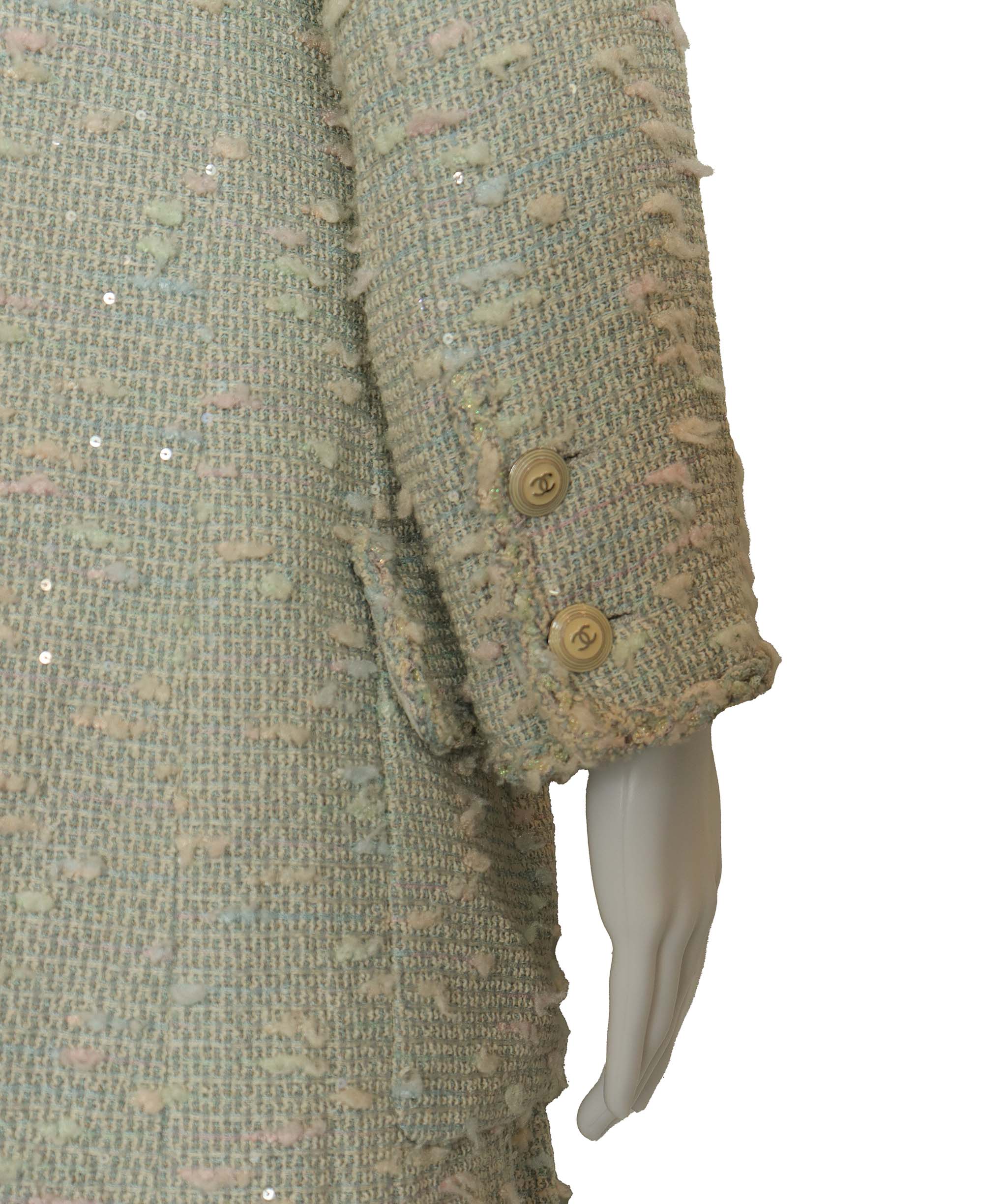 Chanel CHANEL 07C BLUE COAT 40 DXBK0294