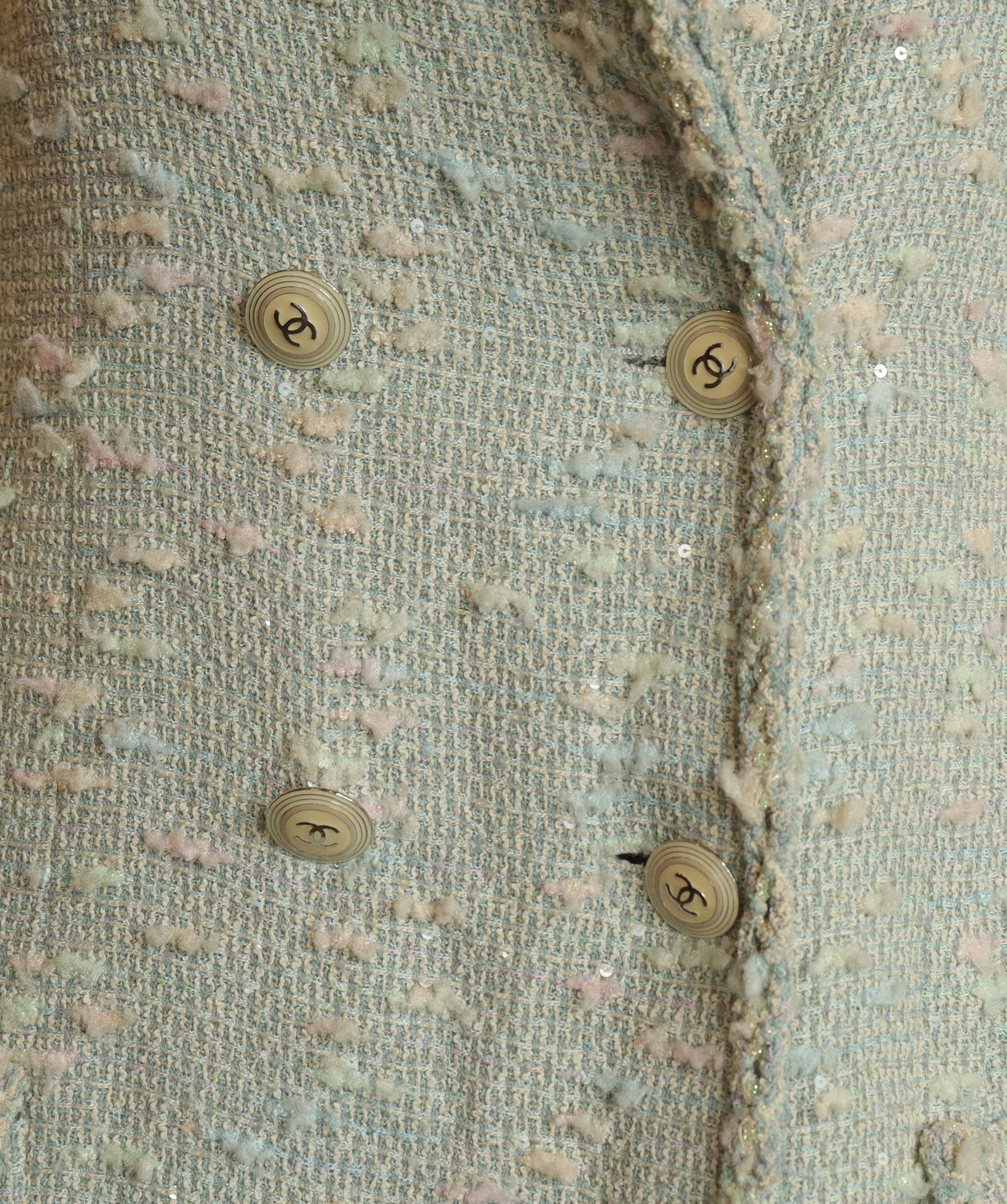 Chanel CHANEL 07C BLUE COAT 40 DXBK0294