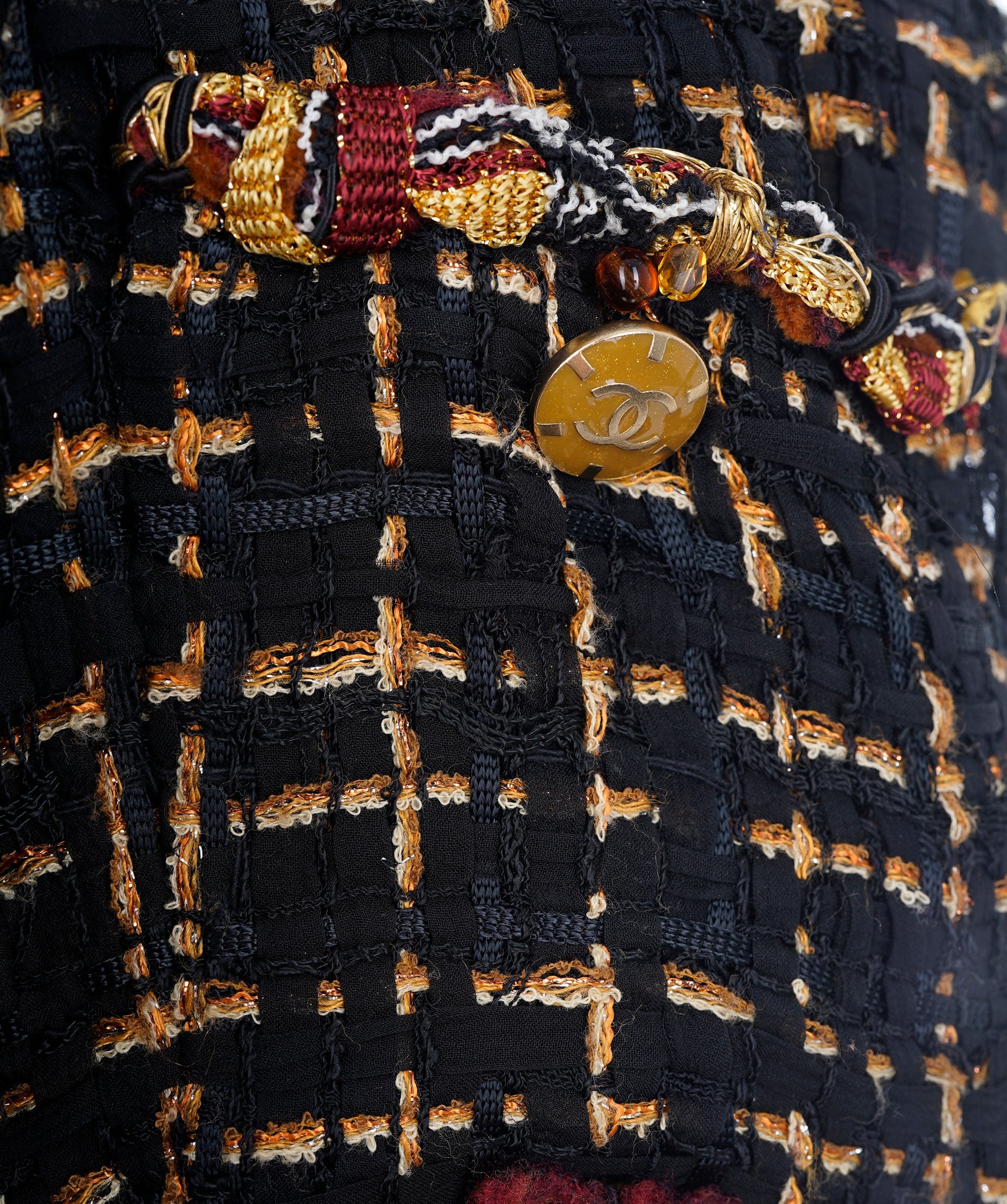 Chanel Chanel Black Tweed Dress and Jacket Set ALC2682