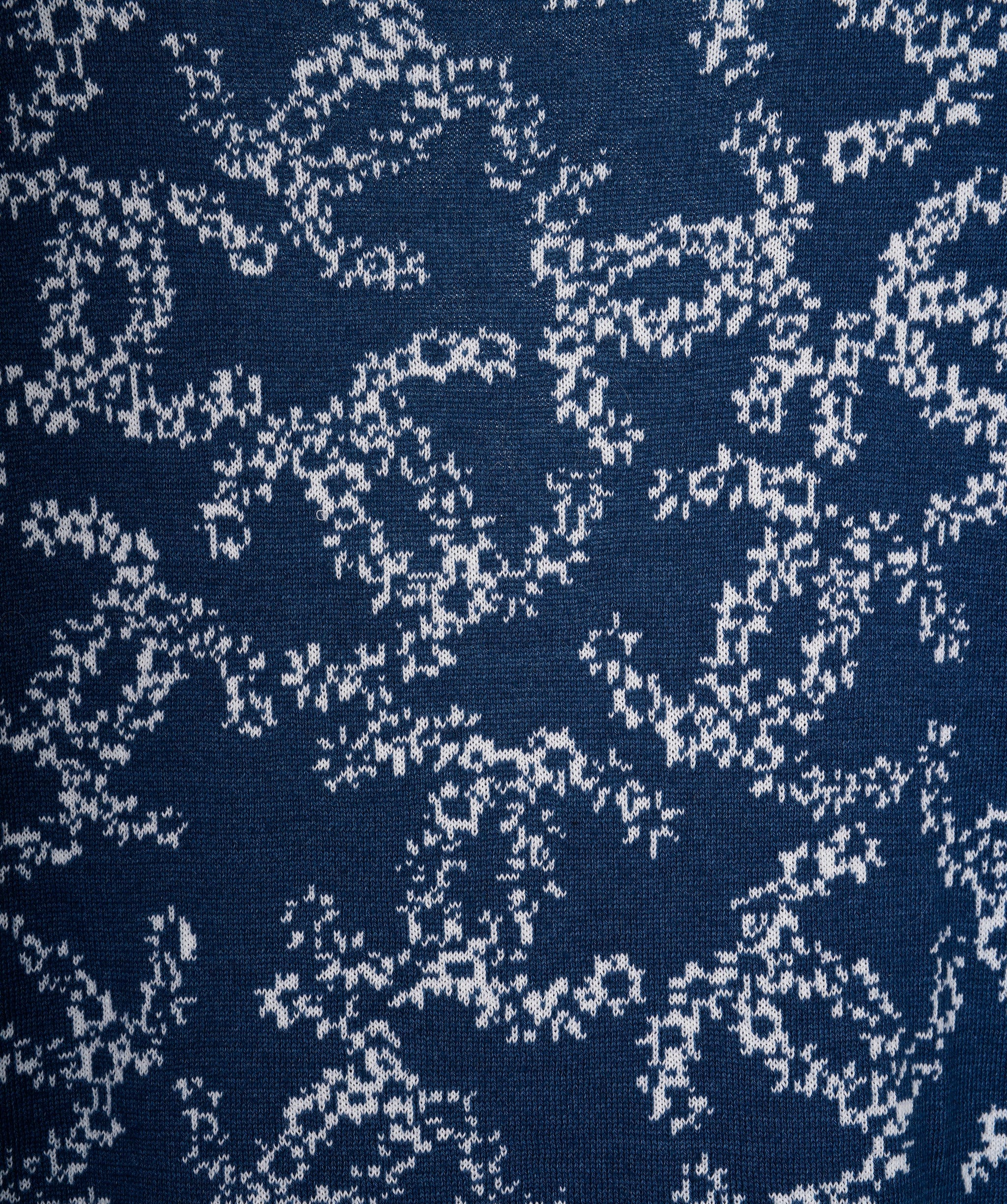 Chanel Chanel blue and white CC cardigan size 44 - AJC0695