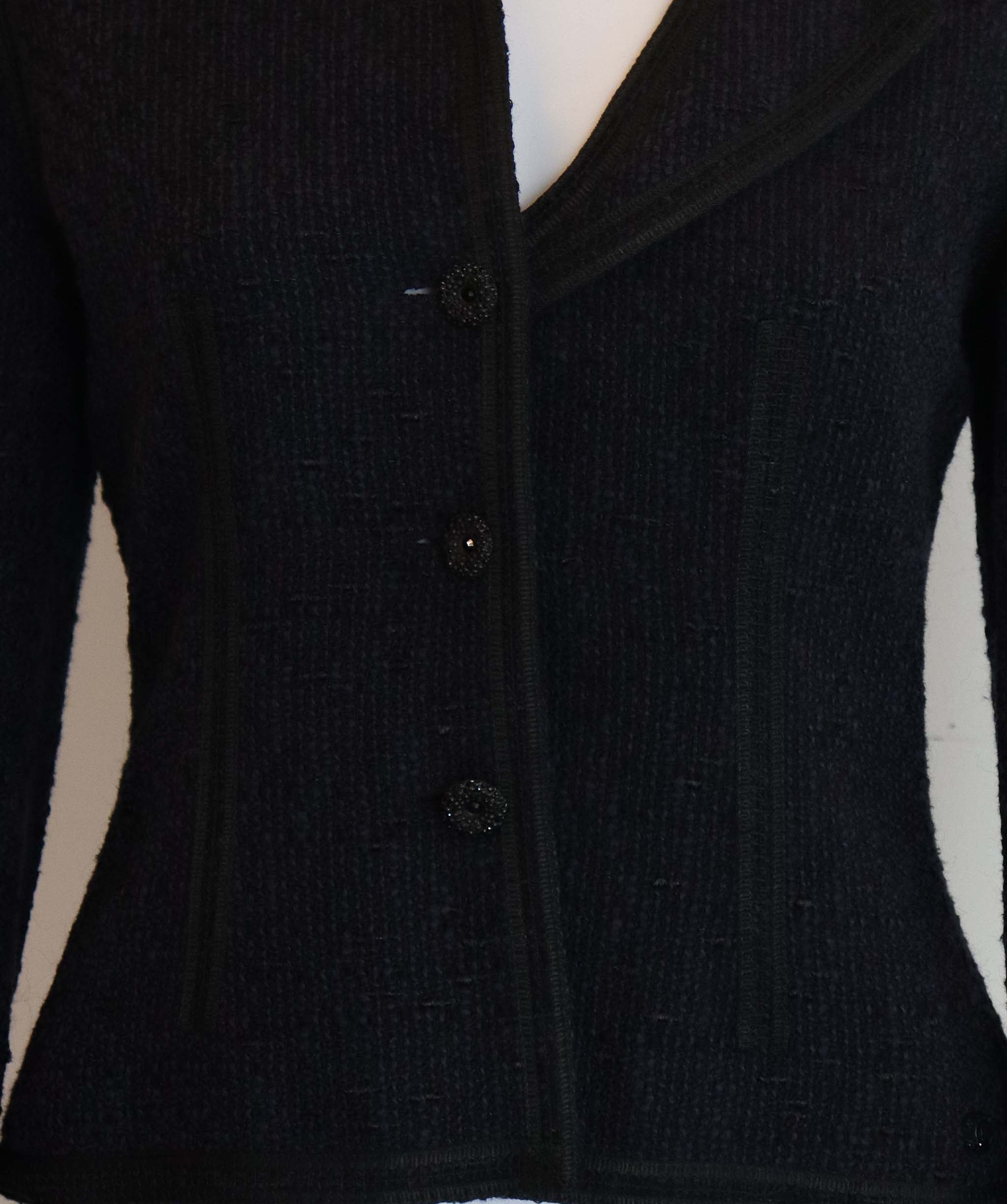 Chanel Chanel Blue tweed jacket AGC2493