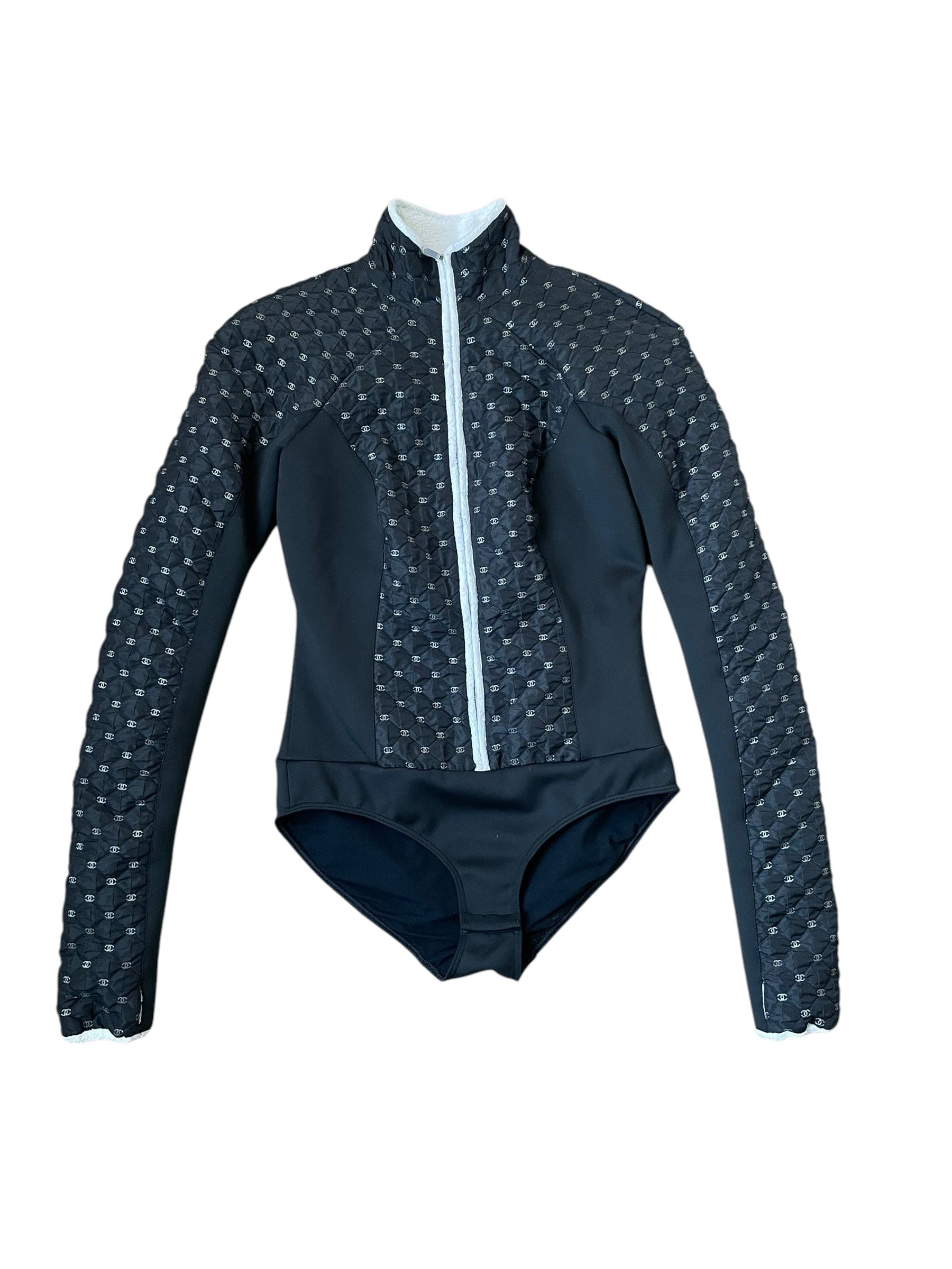 Chanel Chanel CC logomania bodysuit jacket DXBK0212