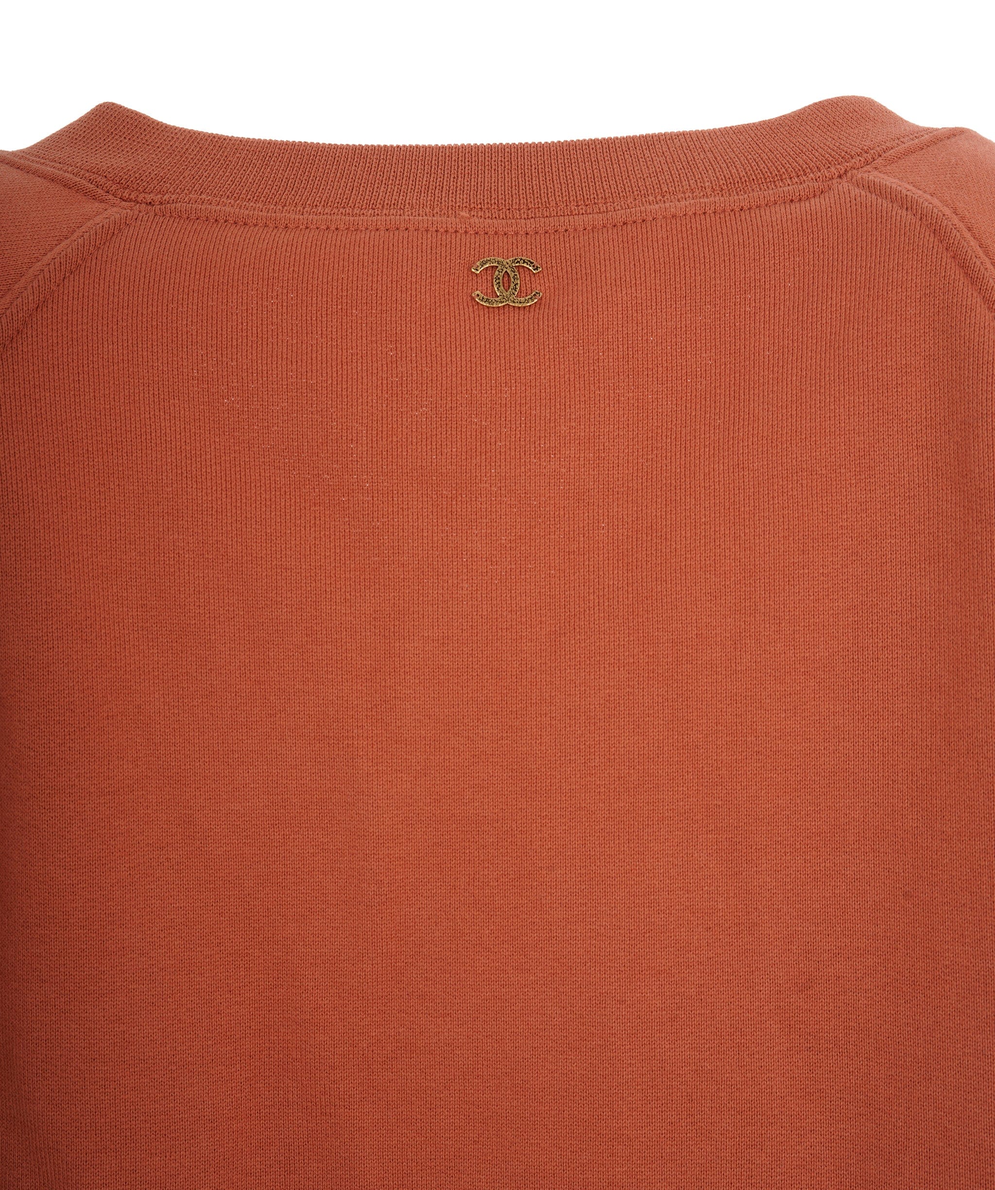 Chanel Chanel CC Orange Sweater ALC2654