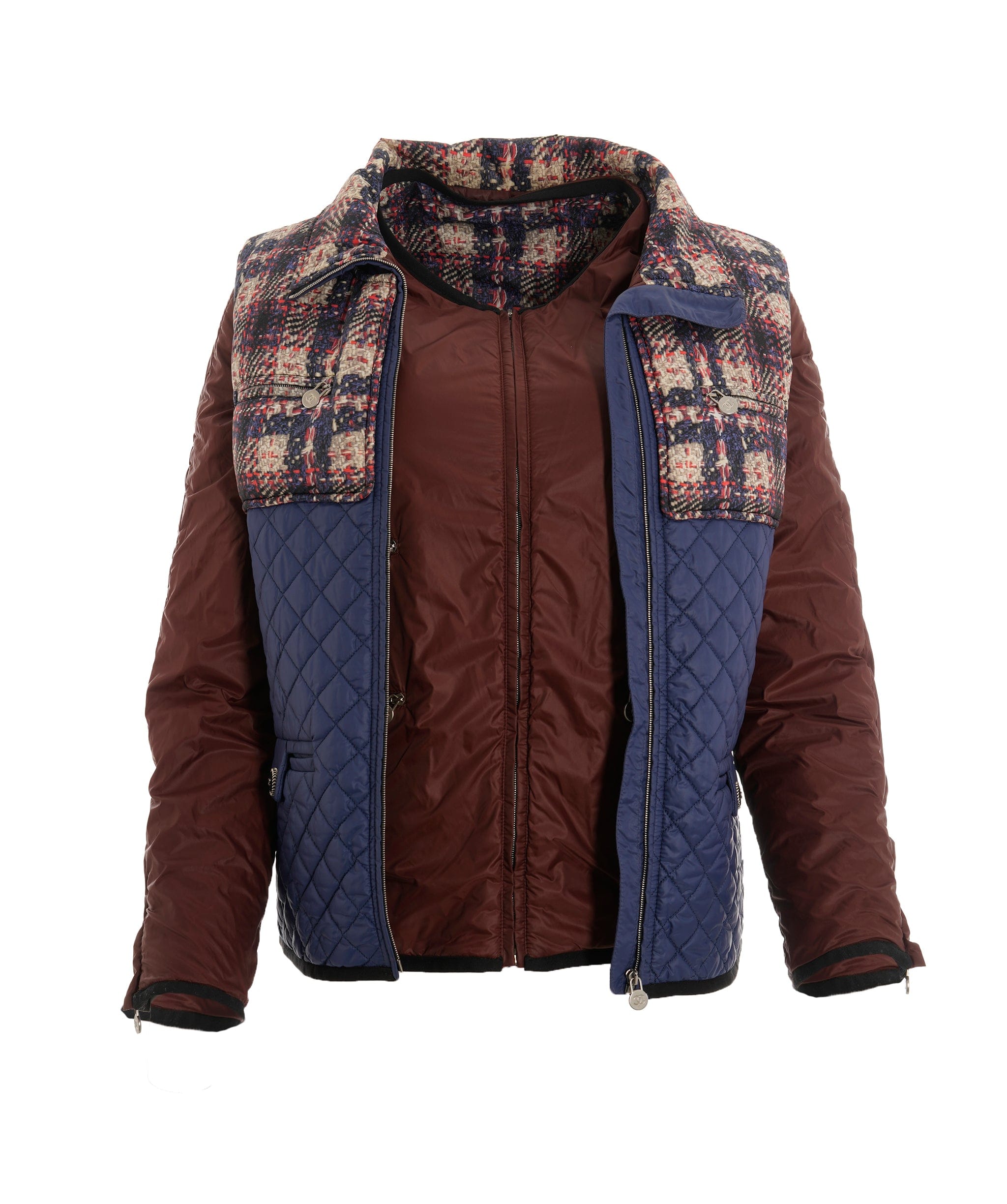 Chanel Chanel CC Reversible Runway 2013 Gilet and Jacket ALC2990