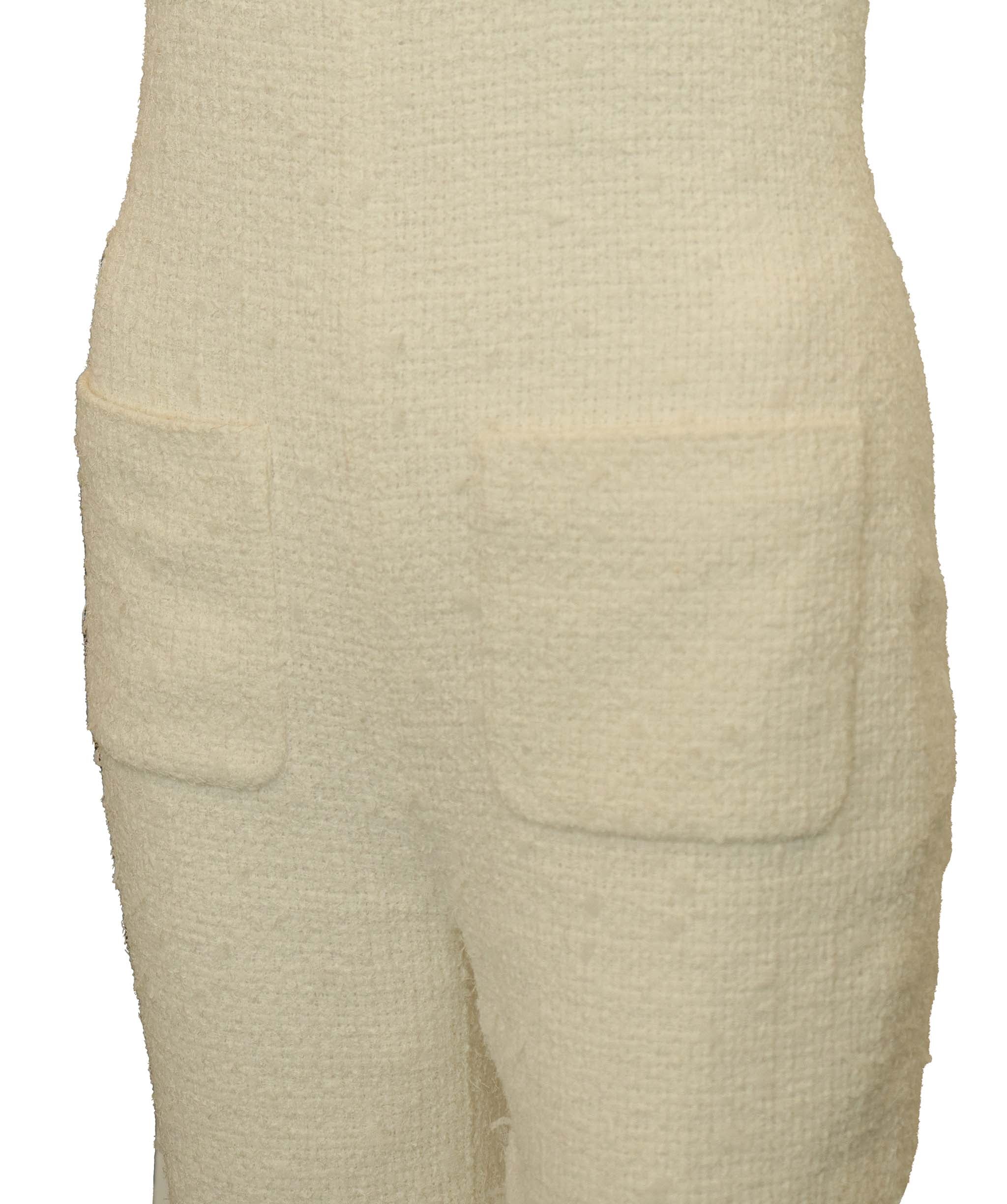 Chanel * CHANEL DRESS WHITE SIZE 34 ASC6934