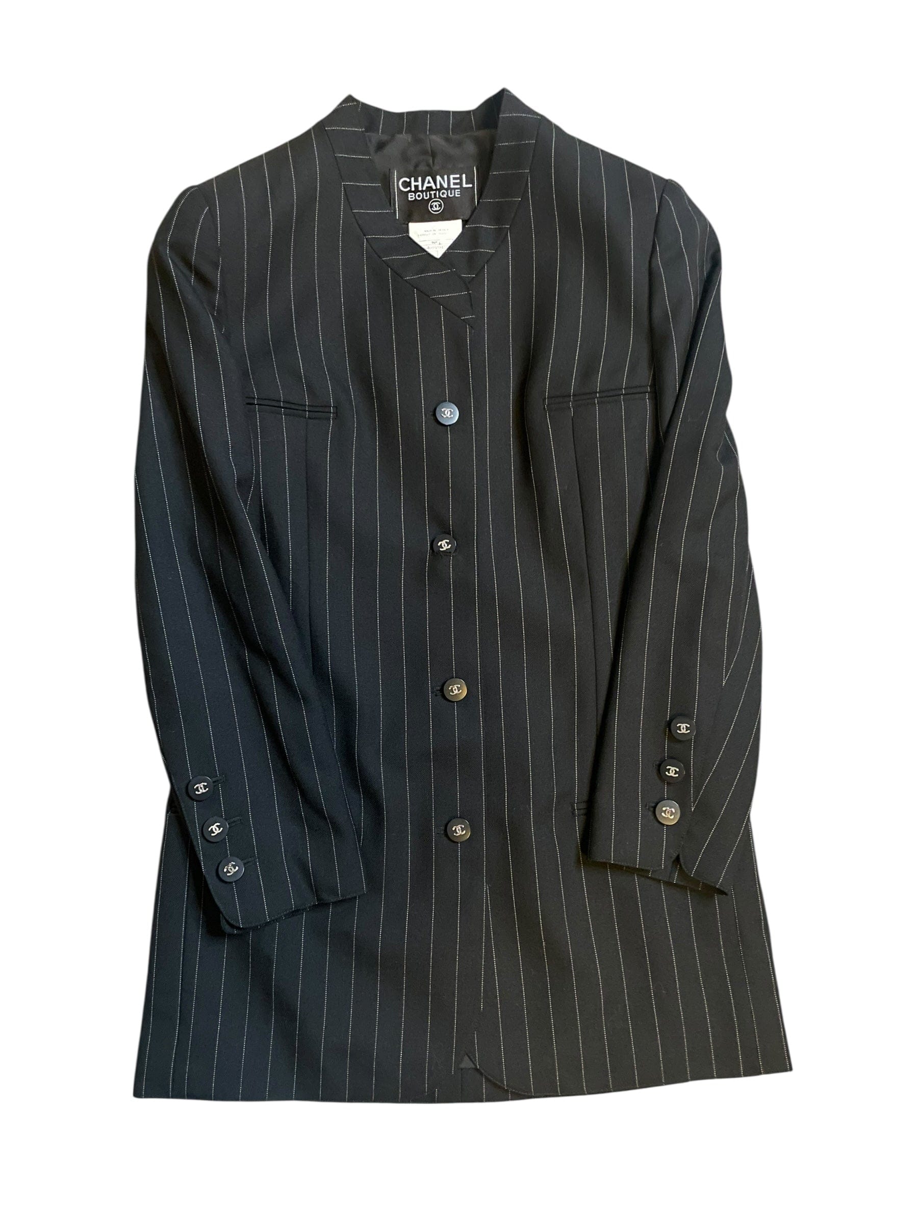 Chanel Chanel Pinstripe Blazer DXBK0578