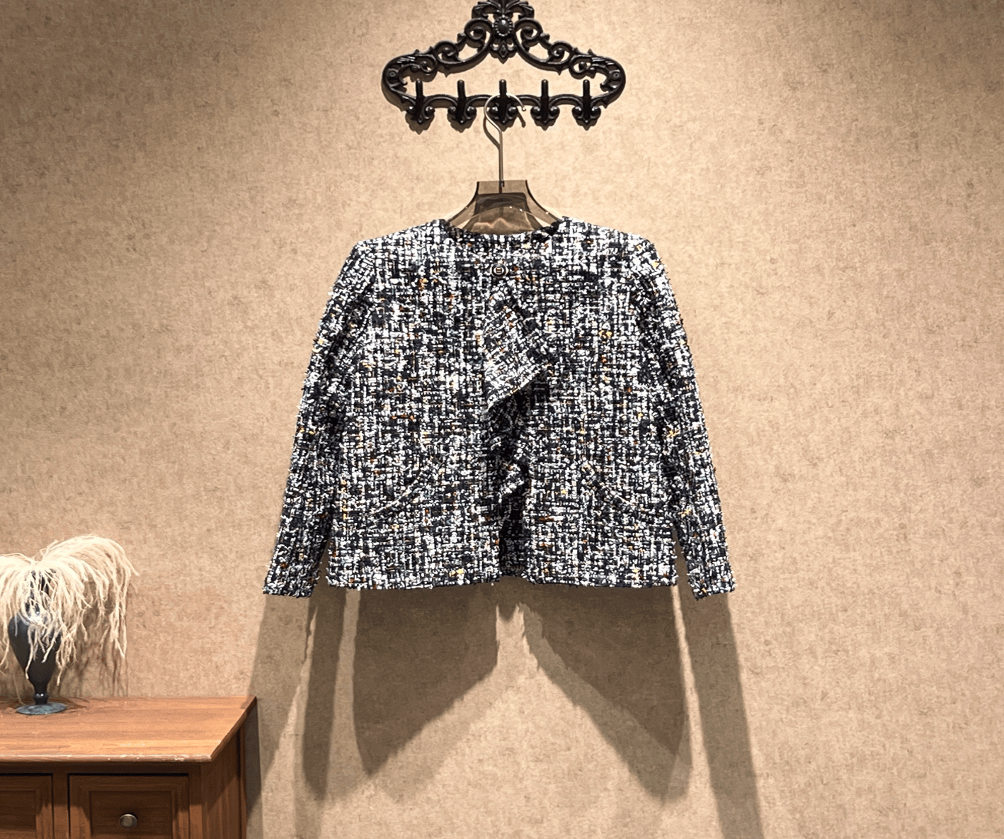 Chanel Chanel Rooftop Collection Runway Colored Tweed Jacket / Size 36 / Brand New / 42612 SGC42612